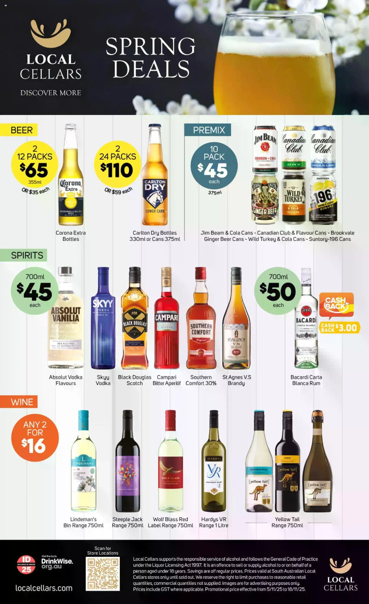 Foodland catalogue - valid from 05.11.2025 | Page: 33 | Products: Wine, Bourbon, Lemon, Turkey