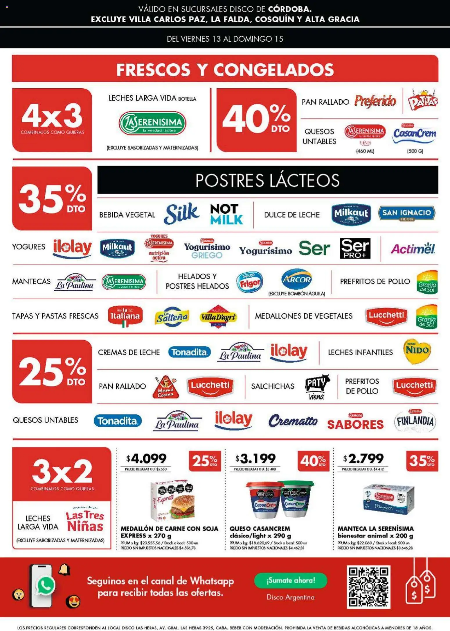 Disco - Ofertas | Córdoba │ válido desde el 12.02.2026 | Página: 4 | Productos: Disco, Cocina, Leche, Pan