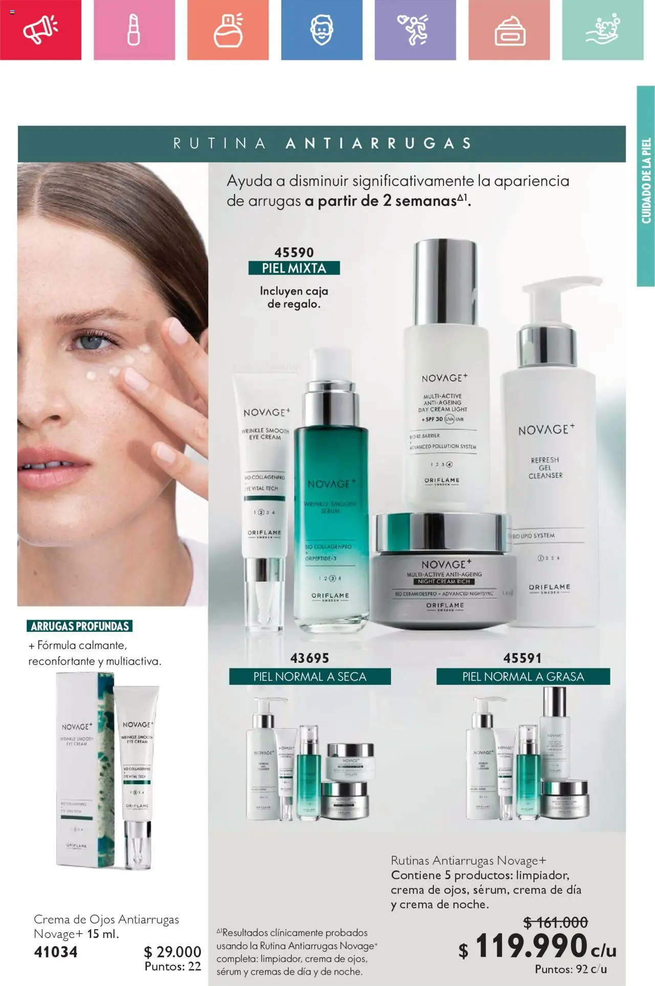 Oriflame catálogo │ válido desde el 23.08.2025 | Página: 87 | Productos: Uva, Caja, Crema, Serum