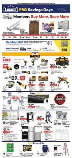 Preview of Lowe's weekly ads valid from 16.03.2026