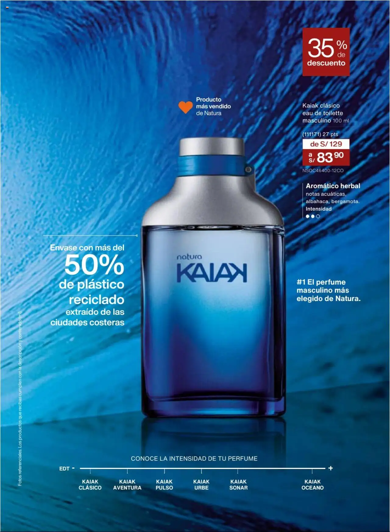Catálogo Natura válido desde 22.07.2025 | Página: 33 | Productos: Perfume, EAU de Toilette