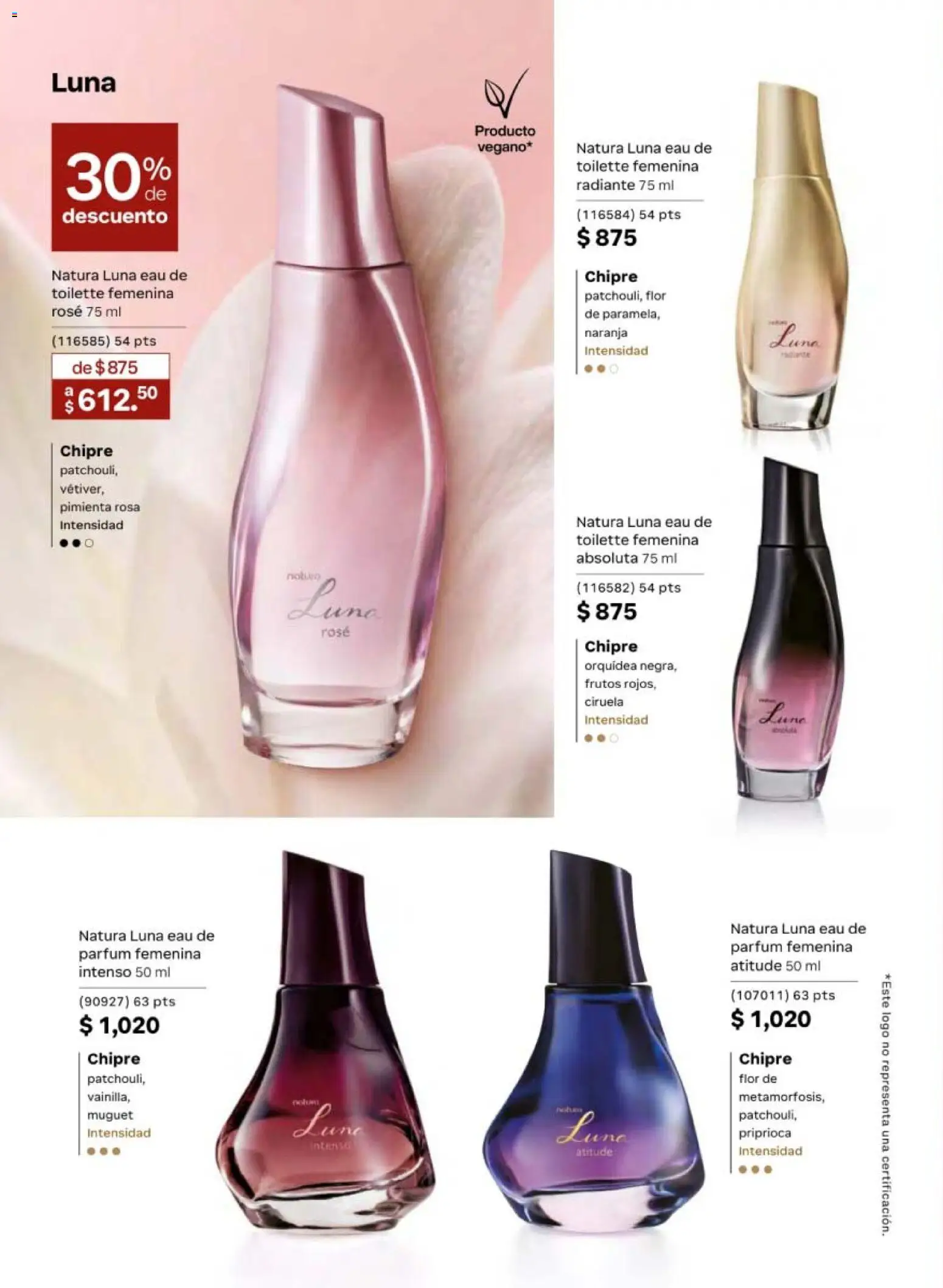 Nuevas ofertas de Natura válidas en toda la República Mexicana desde el 13.03.2026. ¡Encuentra las mejores ofertas en Natura campaña 5 2026! | Página: 26 | Productos: Pimienta, Radiante, Eau de toilette