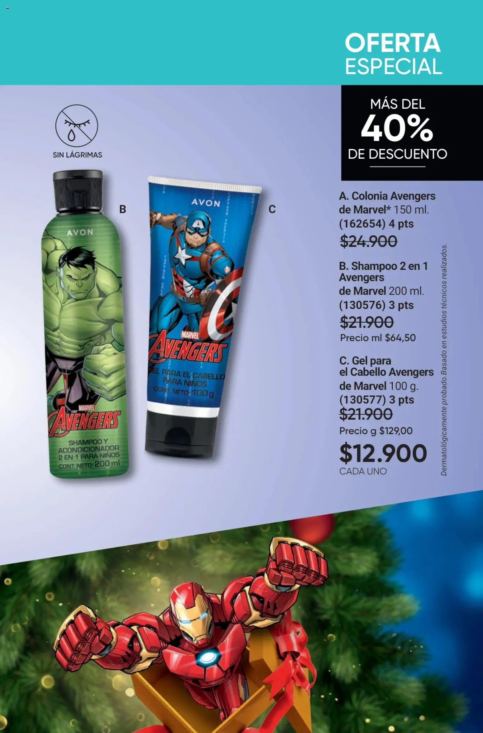 Avon revista - valida desde el 17.11.2025 | Página: 25 | Productos: Shampoo, Acondicionador