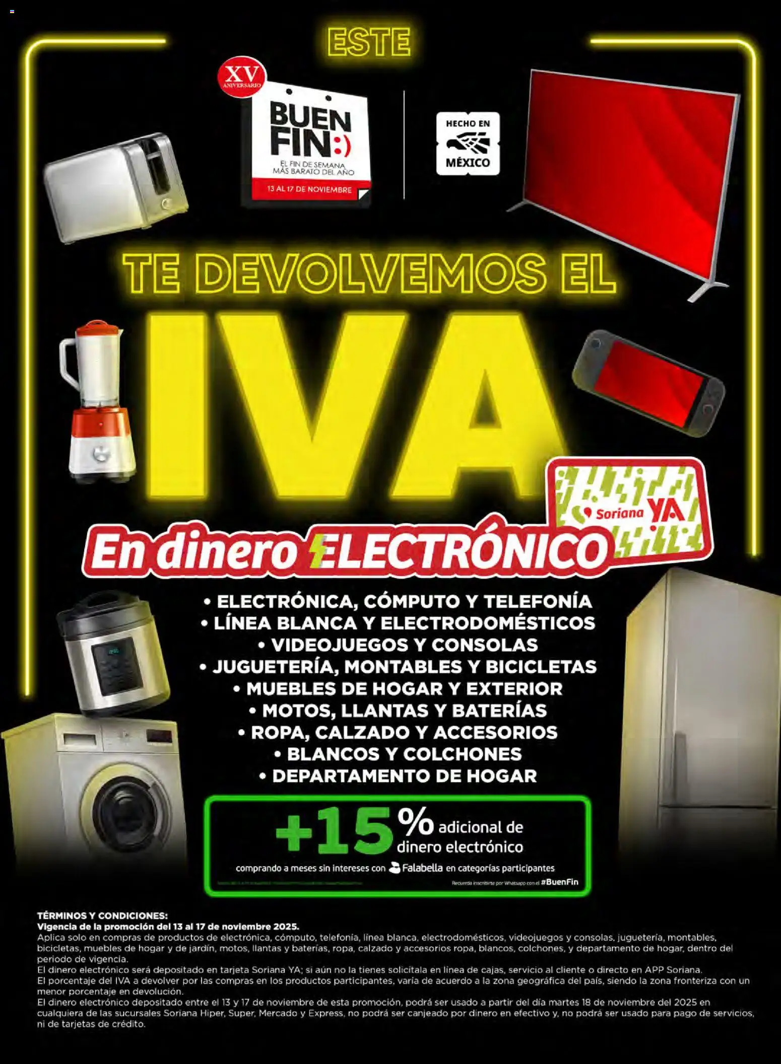 Nuevas ofertas de Soriana válidas en toda la República Mexicana desde el 13.11.2025. ¡Encuentra las mejores ofertas en Soriana Buen Fin ! | Página: 6 | Productos: Té