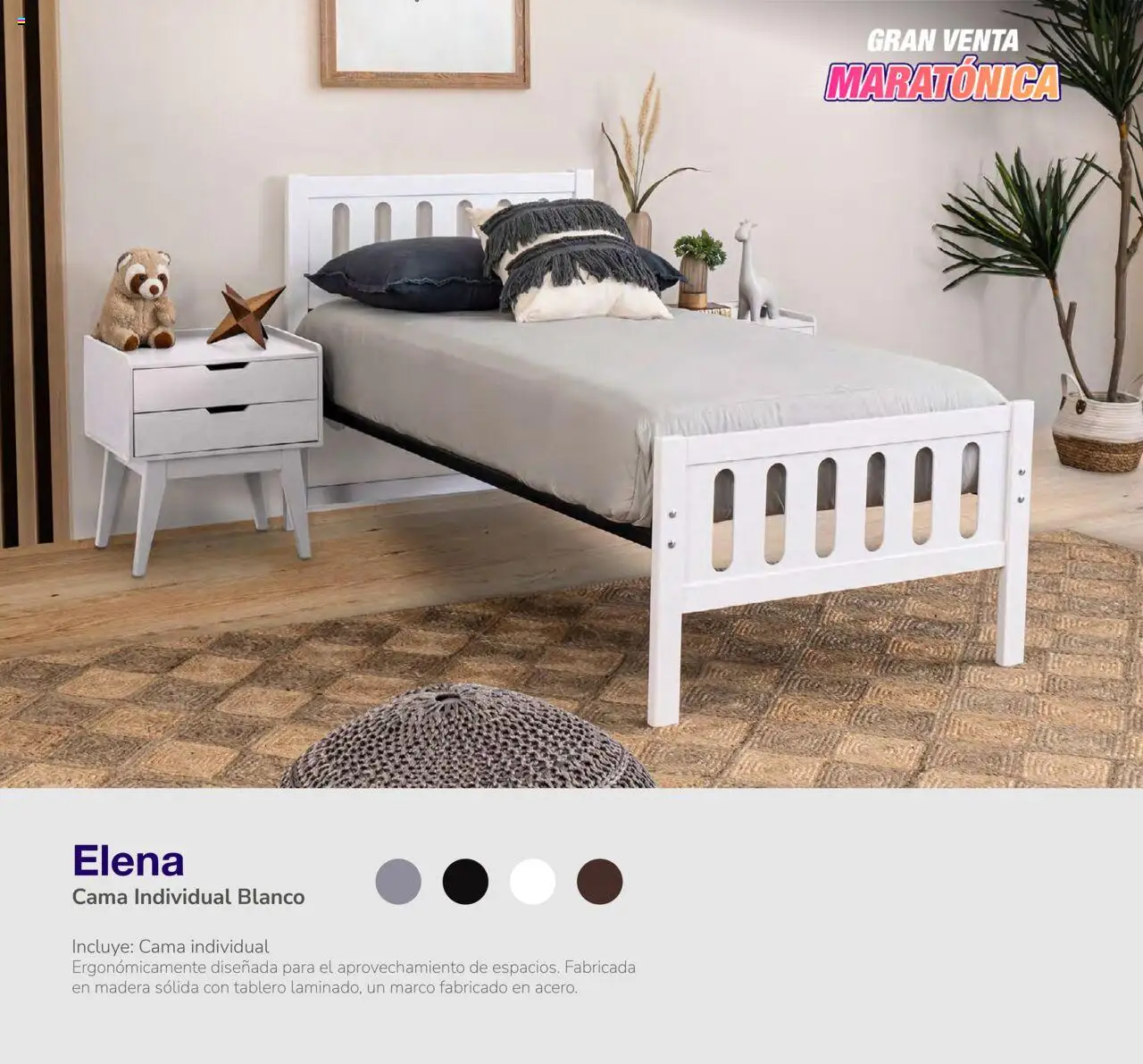 Nuevas ofertas de Muebles Dico válidas en toda la República Mexicana desde el 03.10.2025. ¡Encuentra las mejores ofertas en Muebles Dico - Catálogo Gran Venta Maratónica ! | Página: 16 | Productos: Cama