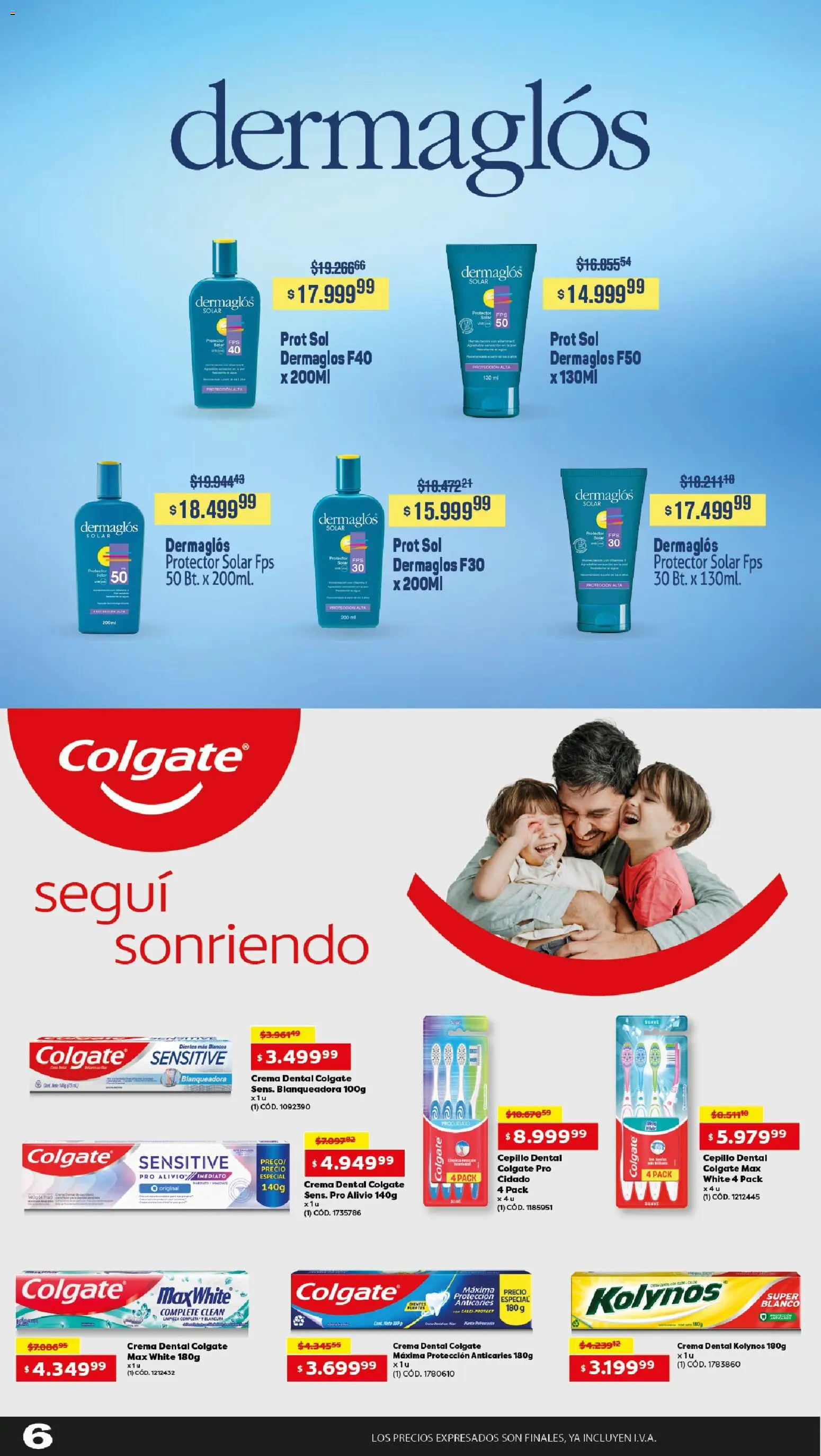 Makro ofertas │ válido desde el 04.12.2025 | Página: 6 | Productos: Cepillo, Protector solar, Crema