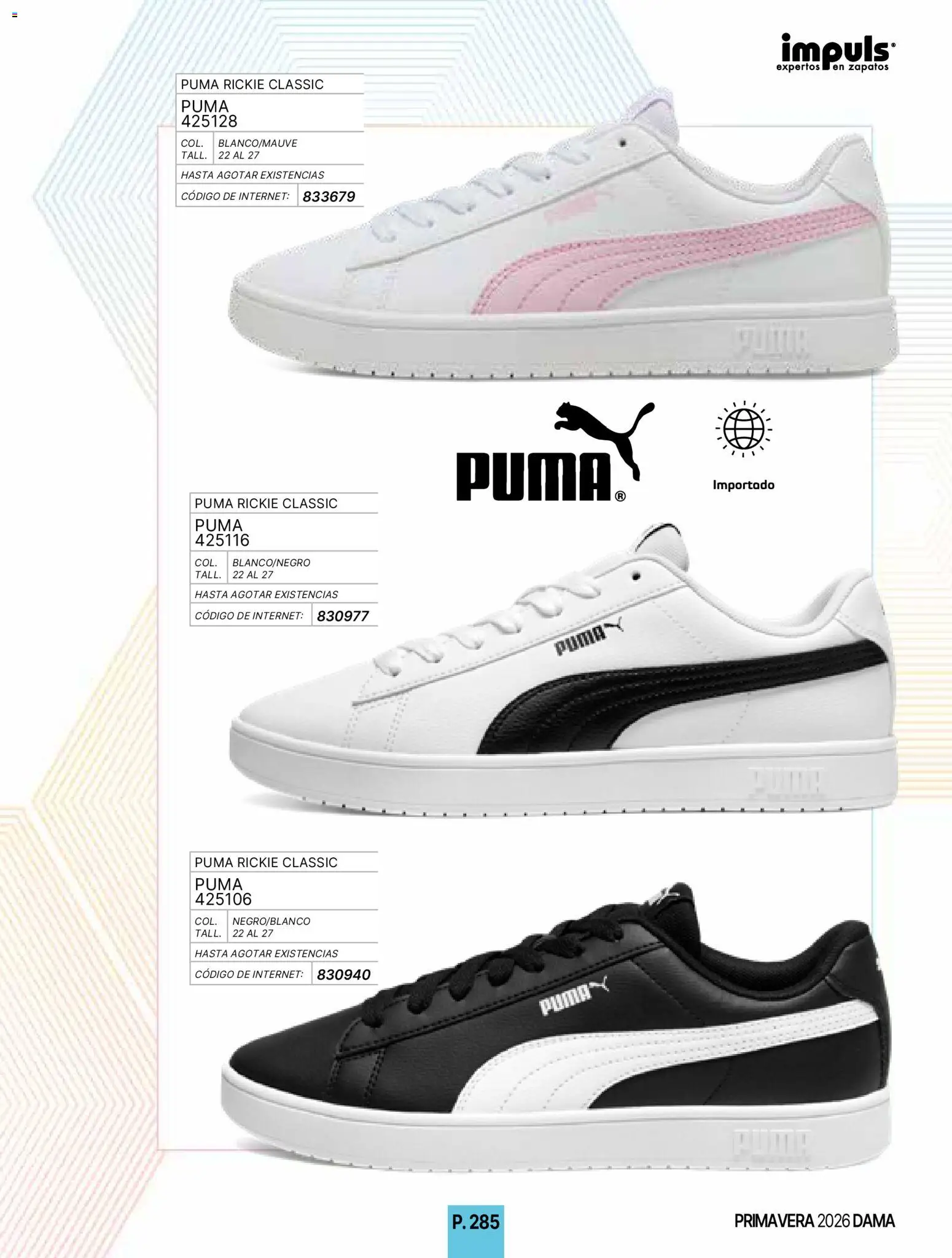 Nuevas ofertas de Impuls válidas en toda la República Mexicana desde el 01.01.2026. ¡Encuentra las mejores ofertas en Impuls catálogo Primavera! | Página: 287 | Productos: Zapatos