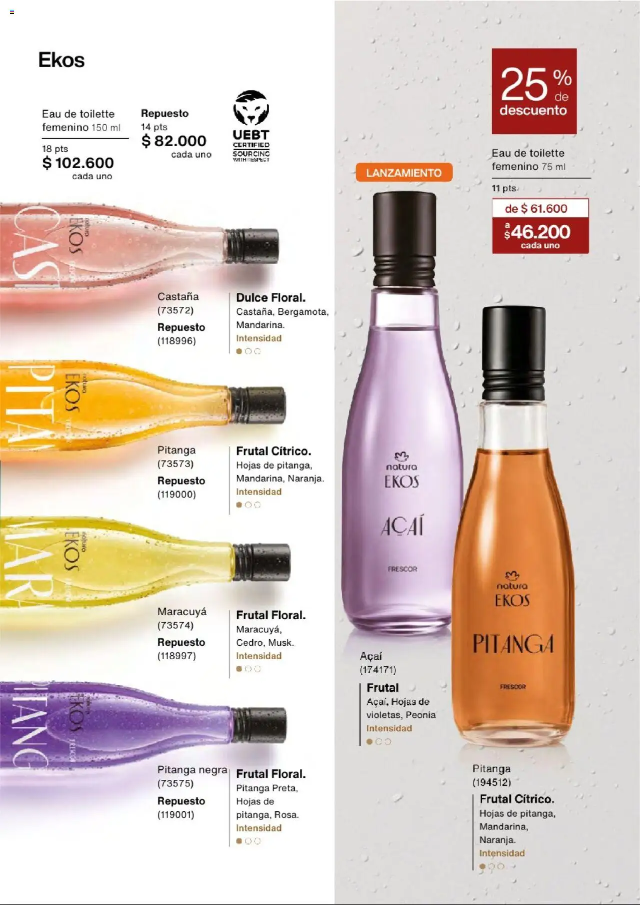 Natura revista - valida desde el 24.09.2025 | Página: 55 | Productos: Maracuyá, Eau de toilette