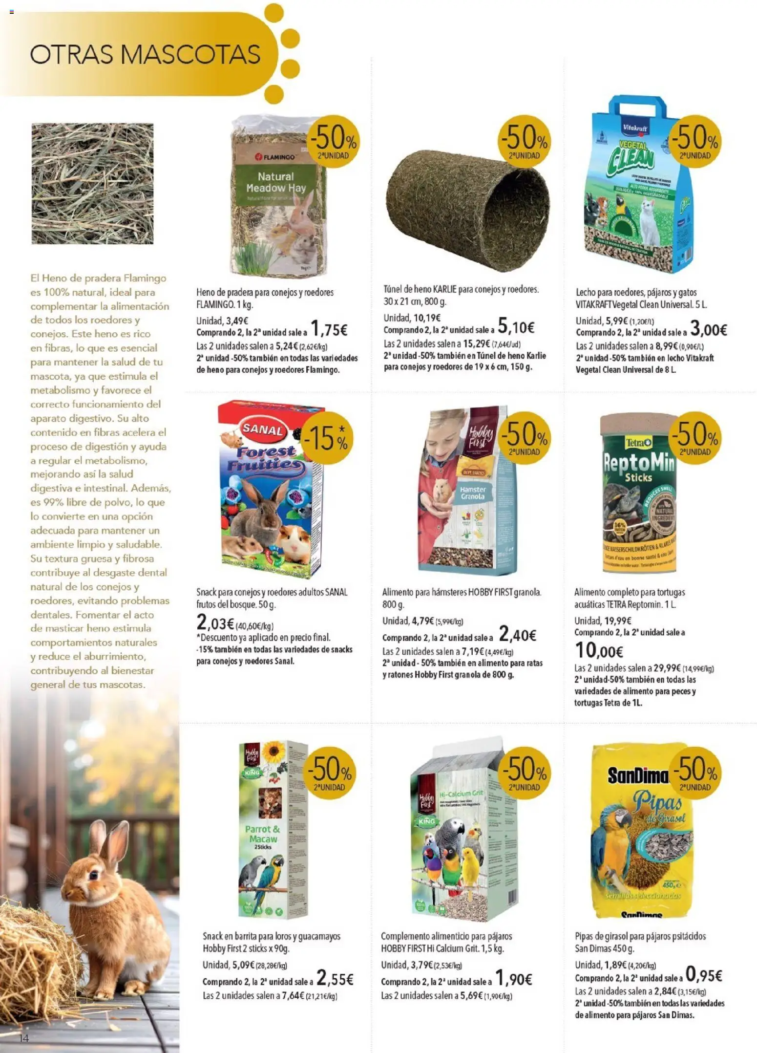 Nuevas ofertas de El Corte Inglés válidas en toda la República Mexicana desde el 01.11.2025. ¡Encuentra las mejores ofertas en El Corte Inglés catálogo Mascota Noviembre ! | Página: 14 | Productos: Semillas