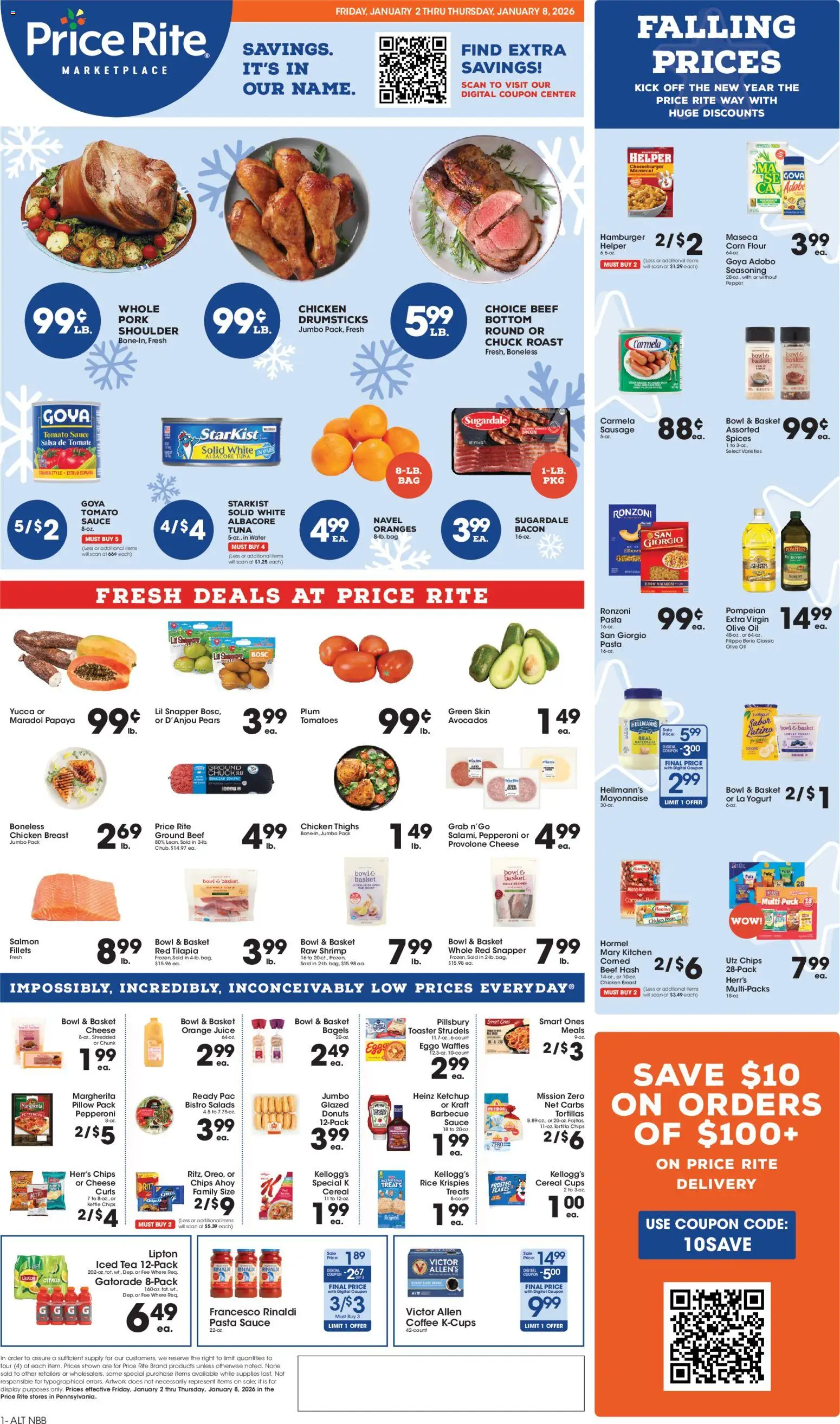Price Rite Weekly Ad - valid from 02.01.2026 | Page: 1