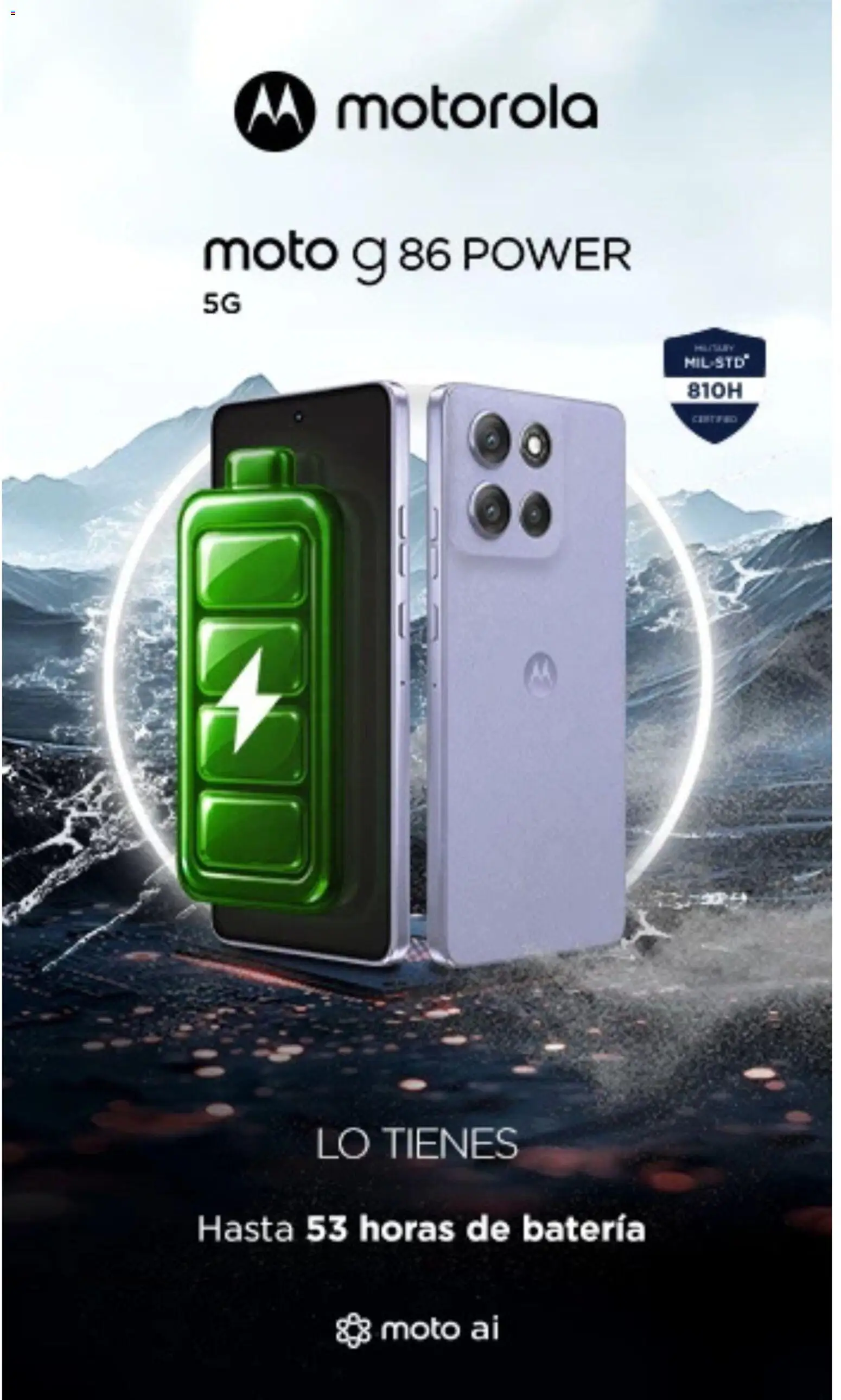 Nuevas ofertas de Ofertas válidas en toda la República Mexicana desde el 27.12.2025. ¡Encuentra las mejores ofertas en Motorola! | Página: 1 | Productos: Batería