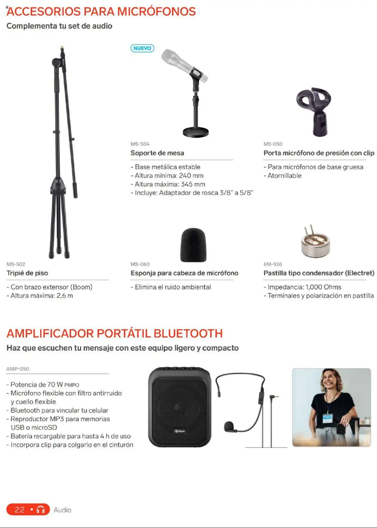 Nuevas ofertas de Steren válidas en toda la República Mexicana desde el 01.01.2025. ¡Encuentra las mejores ofertas en Steren catálogo! | Página: 40 | Productos: Cinturón, Esponja, Audio, Adaptador