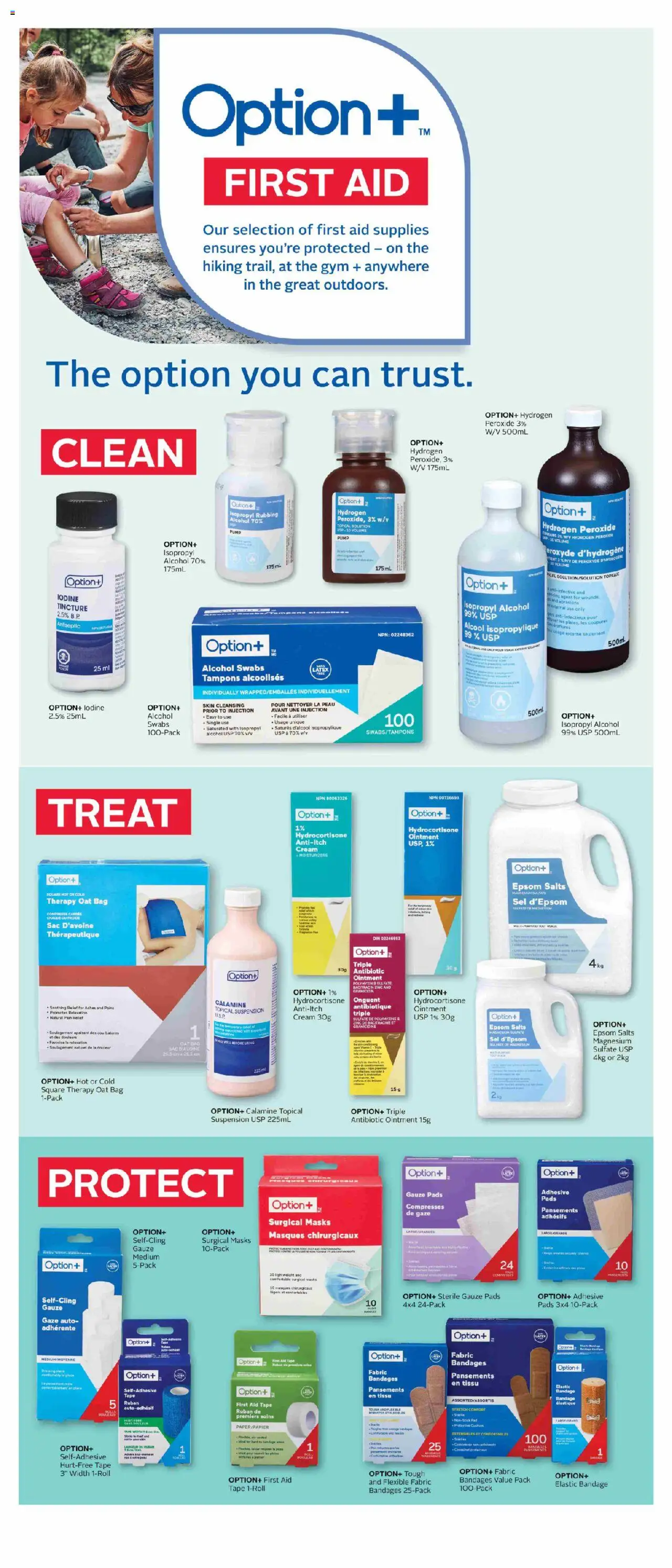 Rexall flyer valid from 01.08.2025 | Page: 7 | Products: Cream, Bag, Socks