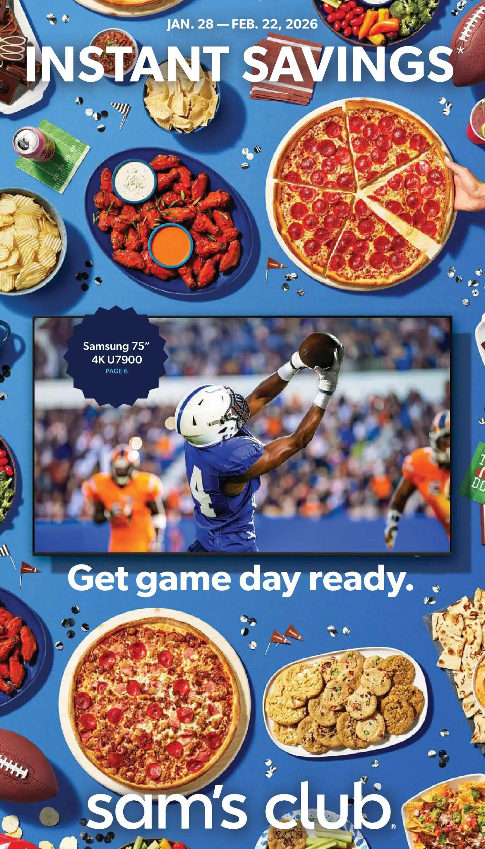 Sam's Club Instant Savings Book February - valid from 28.01.2026 | Page: 1 | Products: Game