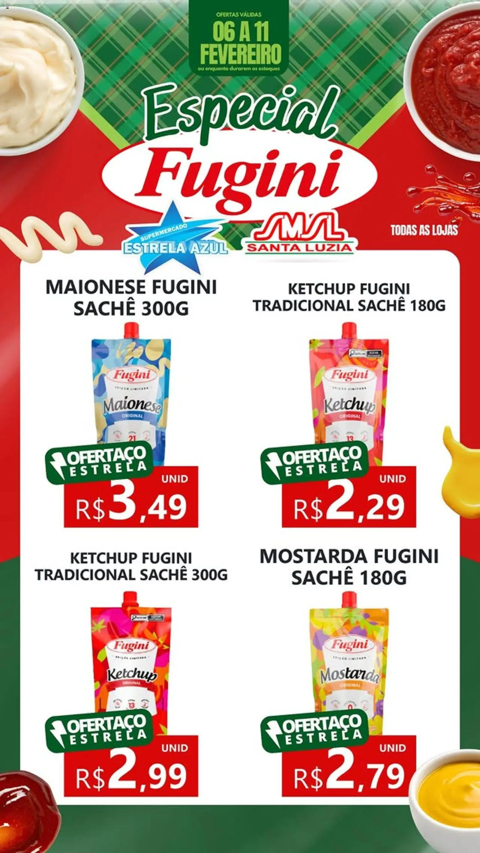 Estrela Azul Folheto - válido de 06.02.2026 | Página: 1 | Produtos: Ketchup, Maionese
