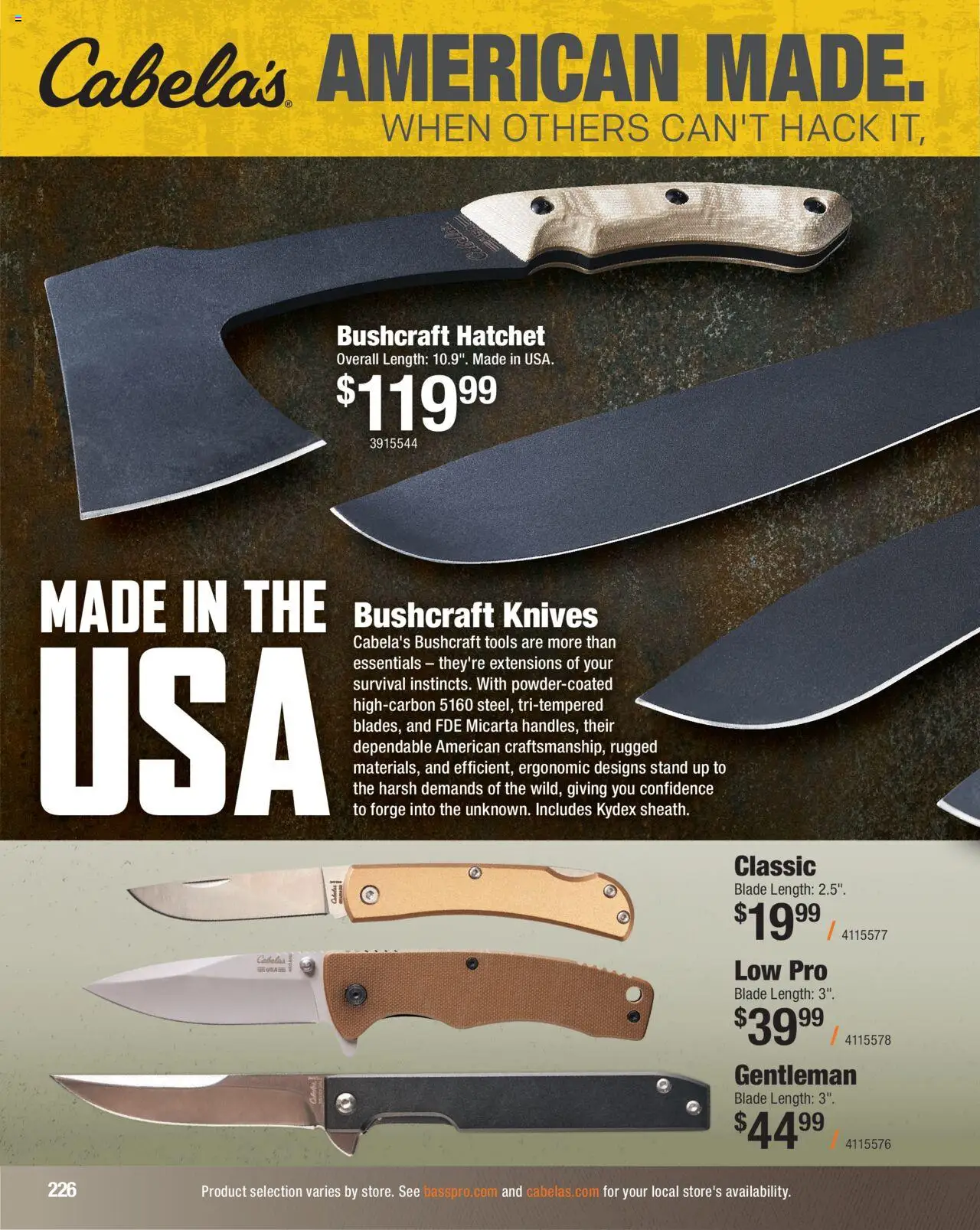 Cabela's Hunting Master 25 - valid from 11.08.2025 | Page: 226