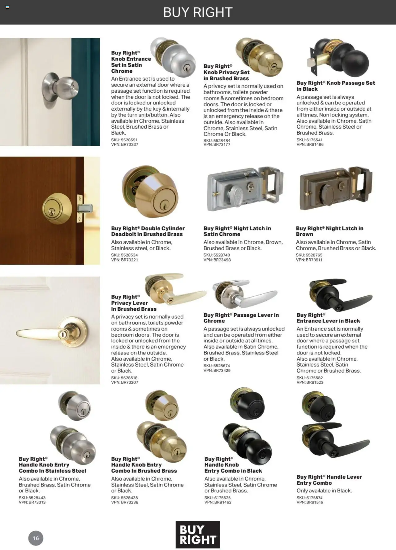 Mitre 10 catalogue - valid from 06.11.2024 | Page: 16 | Products: Door, Powder