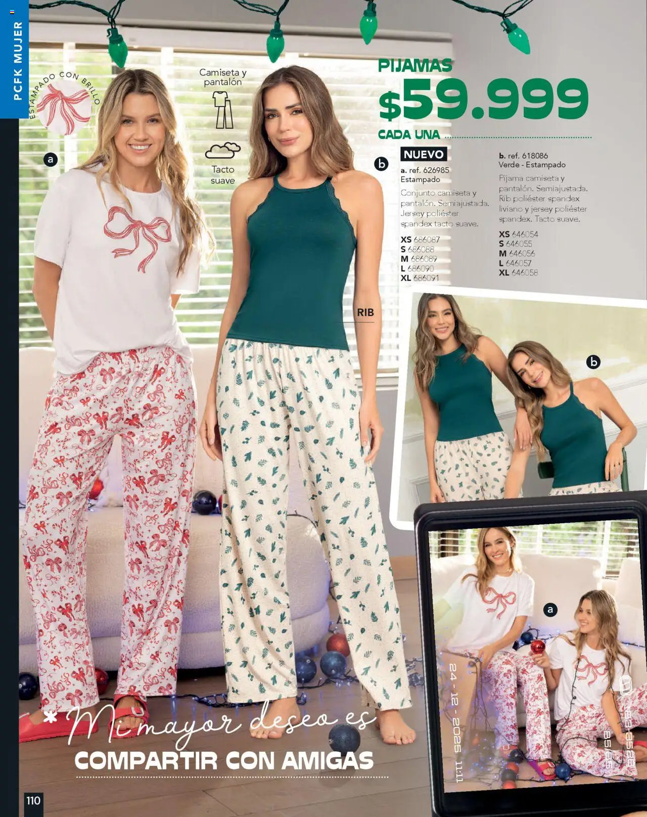 Pacifika revista - valida desde el 25.09.2025 | Página: 122 | Productos: Brillo, Camiseta, Conjunto, Pijama