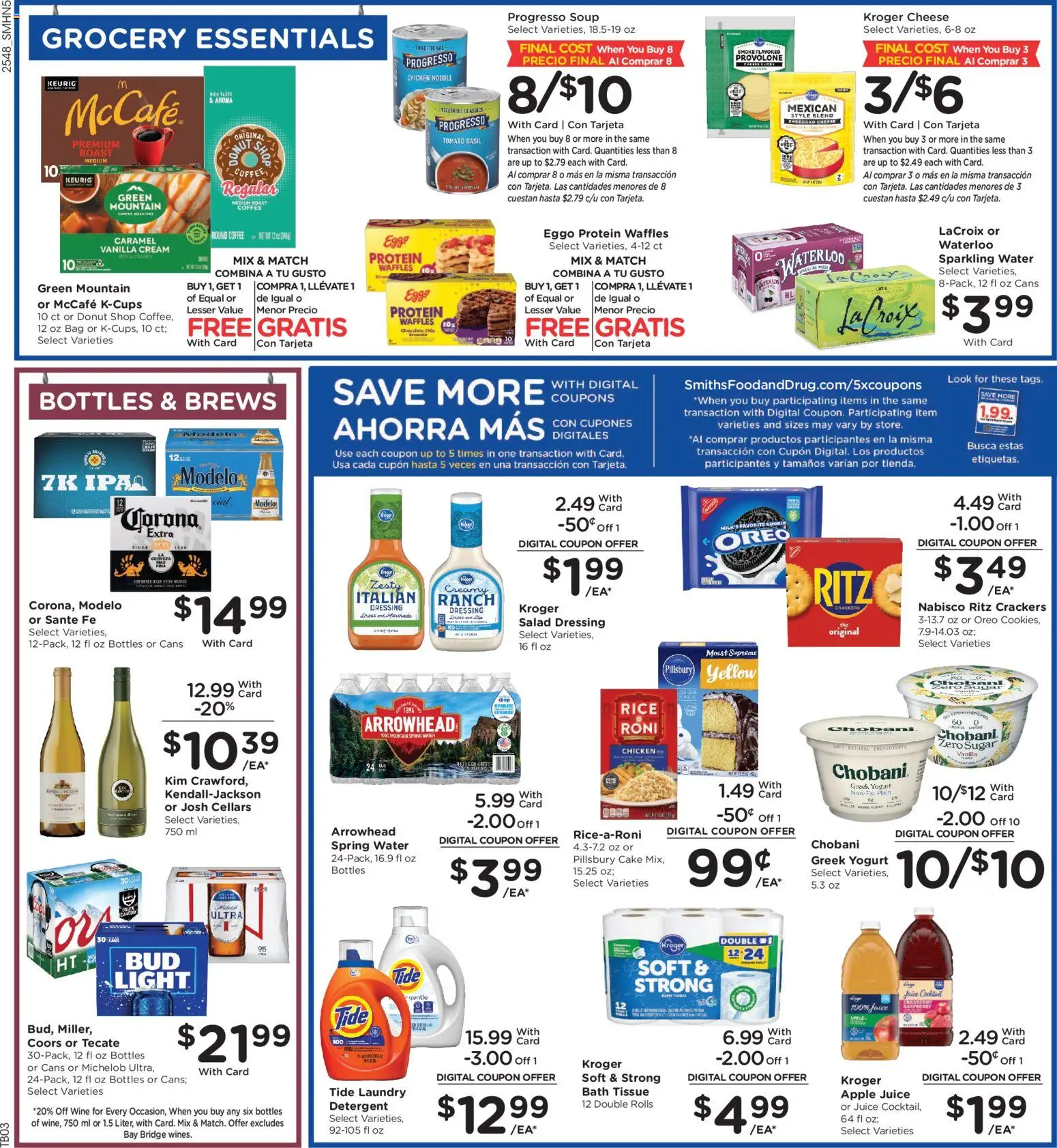 Smith's Weekly Ad - valid from 02.01.2026 | Page: 6 | Products: Juice, Detergent, Cream, Bag