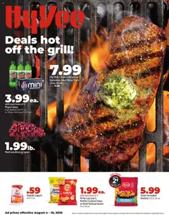 Preview of HyVee weekly ads valid from 04.08.2025