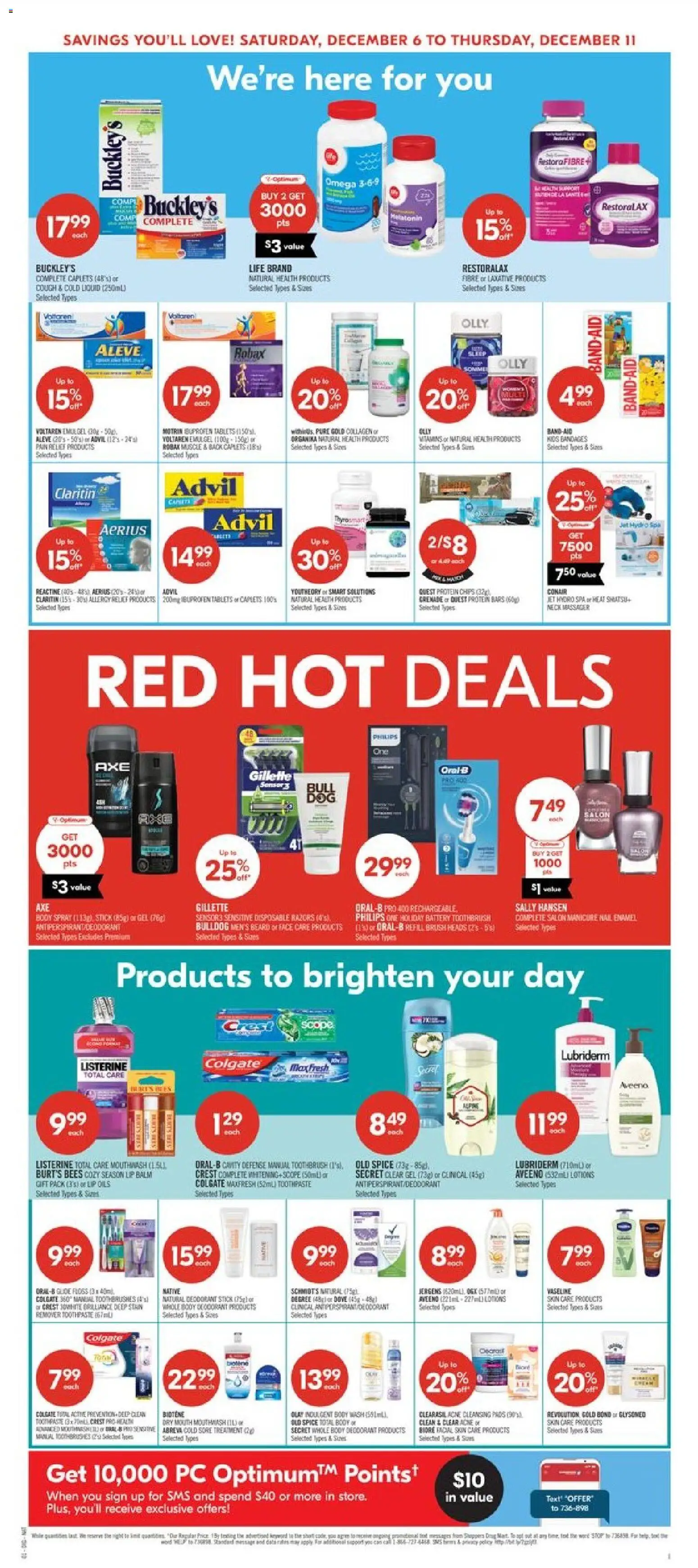 Shoppers flyer valid from 06.12.2025 | Page: 12