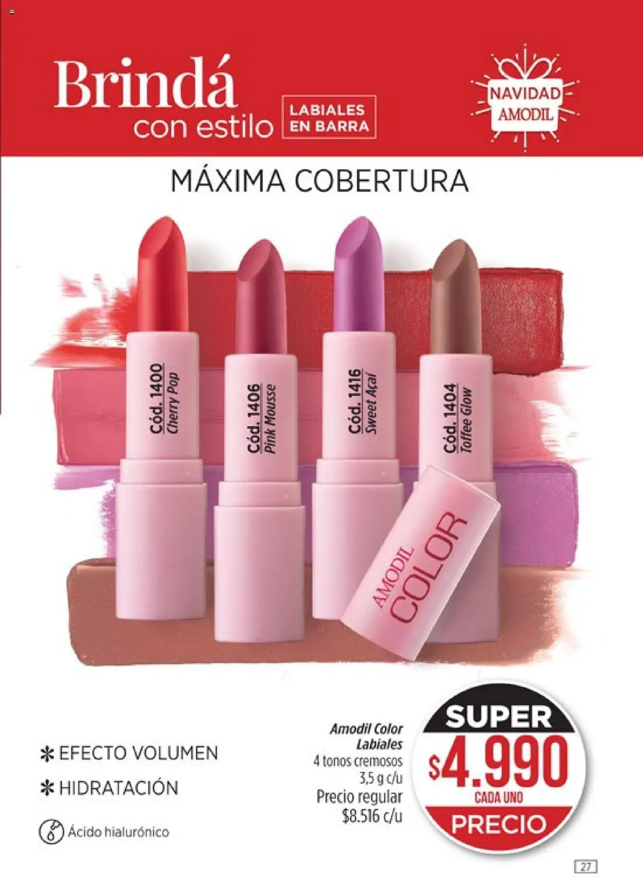 Catálogo Amodil Campaña 17/2025 │ válido desde el 14.10.2025 | Página: 27 | Productos: Mousse