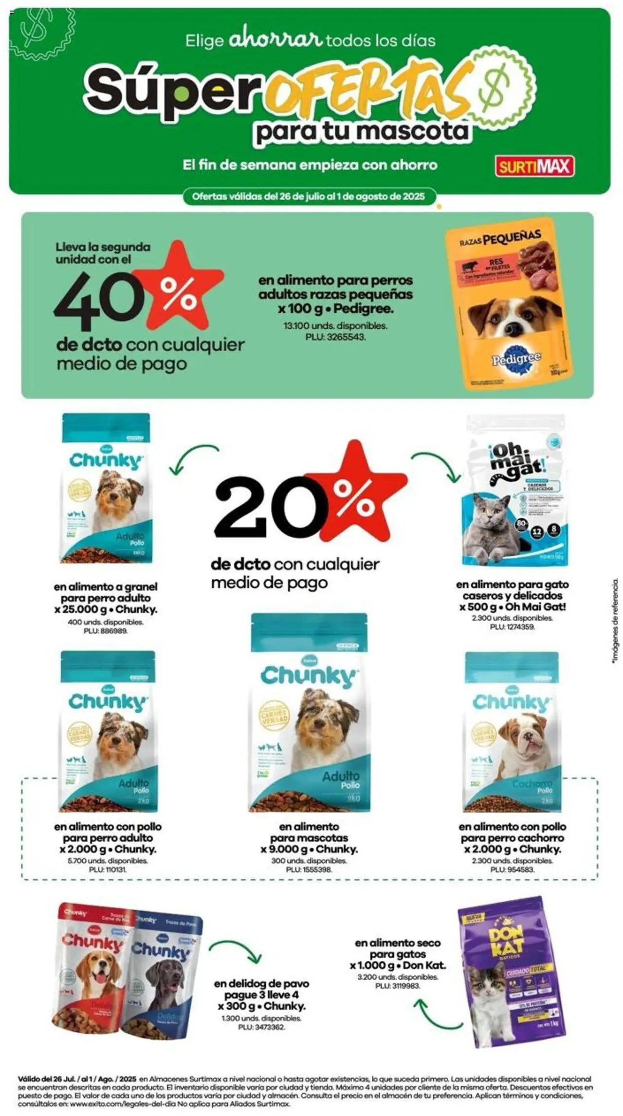 Surtimax revista - valida desde el 26.07.2025 | Página: 6 | Productos: Pollo