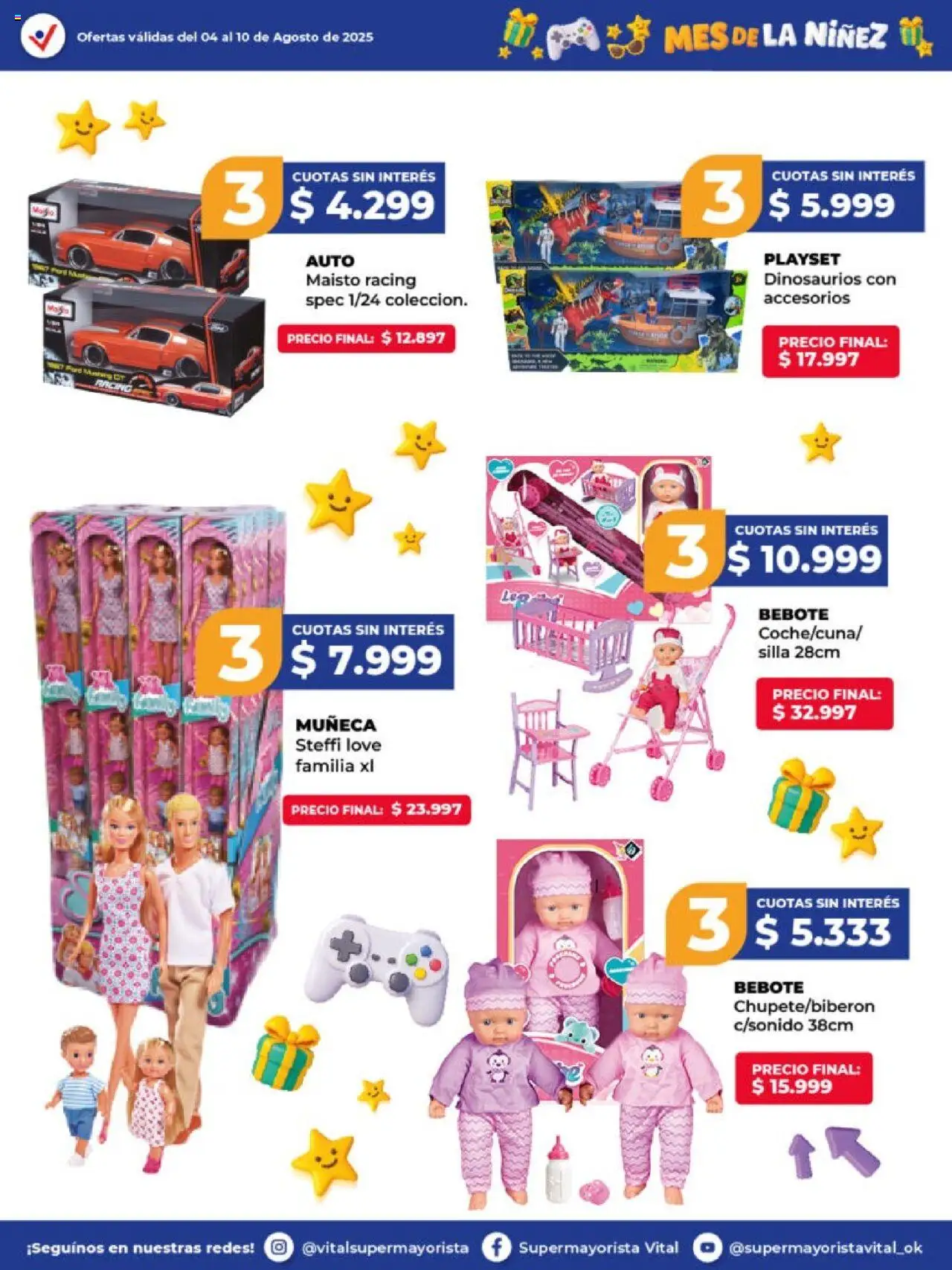 Vital - Mes de la niñez │ válido desde el 04.08.2025 | Página: 3 | Productos: Silla