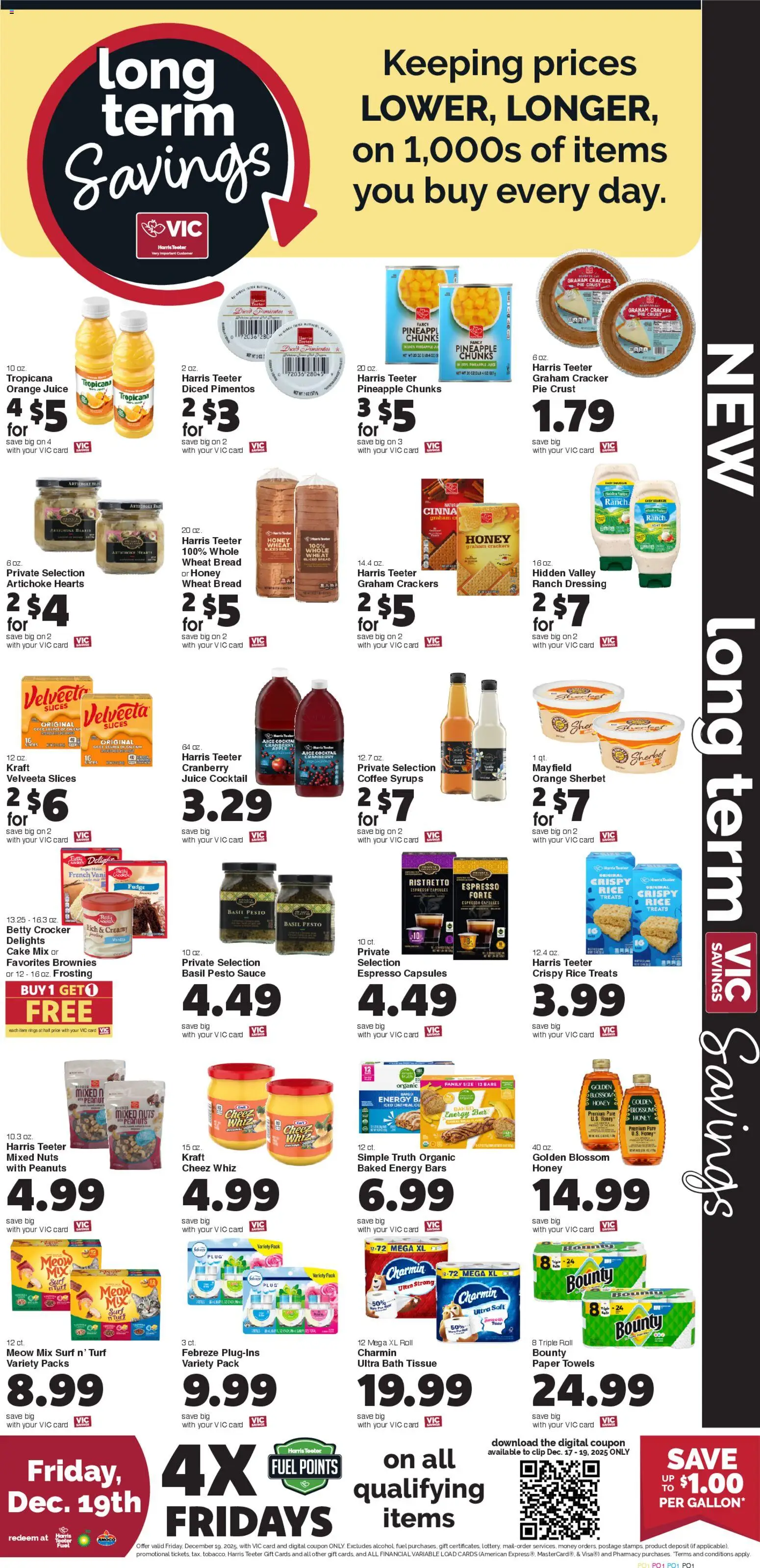 Harris Teeter Weekly Ad - valid from 17.12.2025 | Page: 9 | Products: Clip, Bath, Pineapple, Nuts