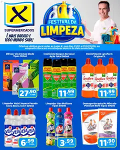X Supermercados - Ofertas Festival da Limpeza - Pré-Visualização do folheto da loja X Supermercados, válido de 21.01.2026 | Página: 2