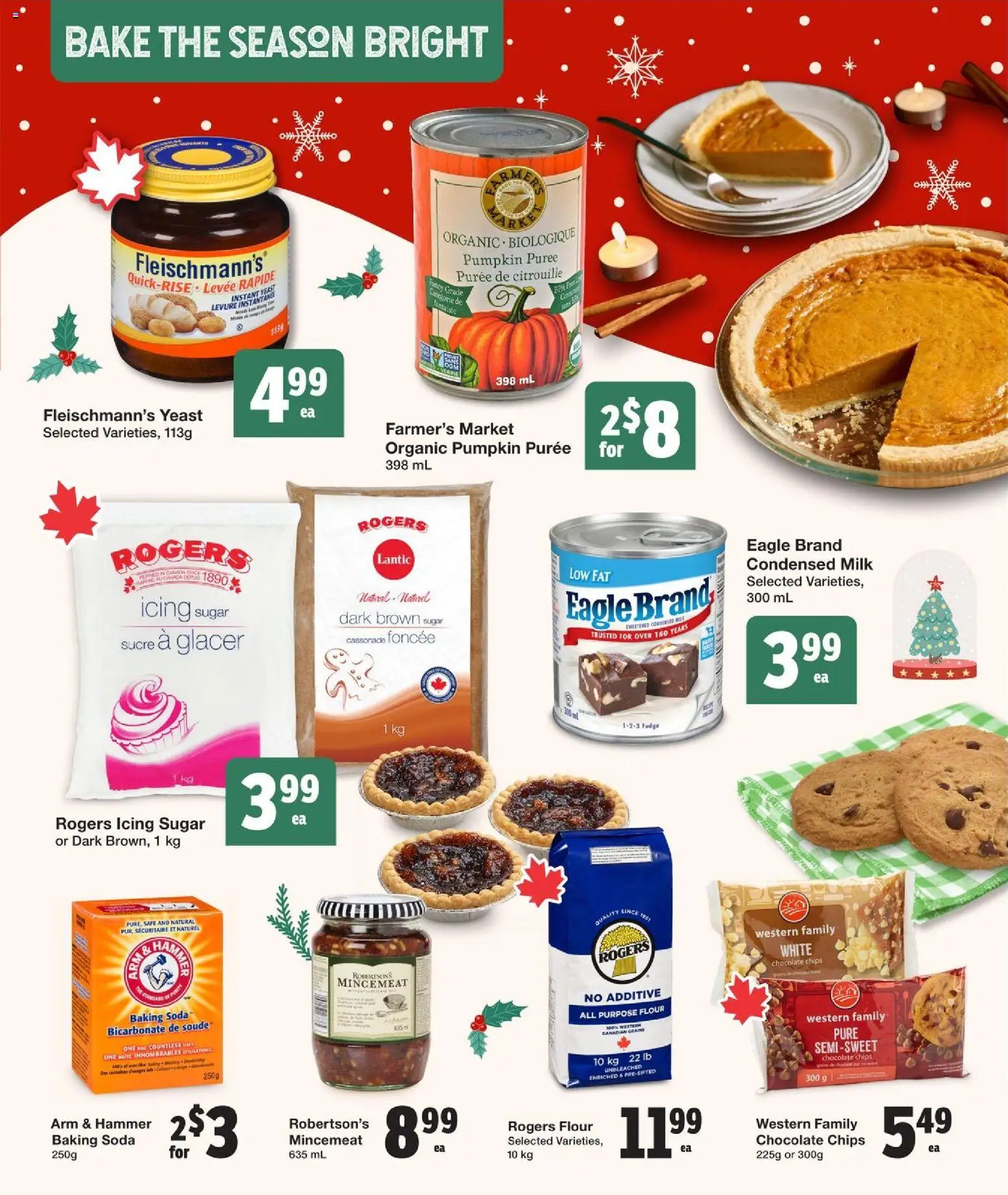 Quality Foods flyer valid from 11.12.2025 | Page: 8 | Products: Chips, Milk, Chocolate, Pumpkin