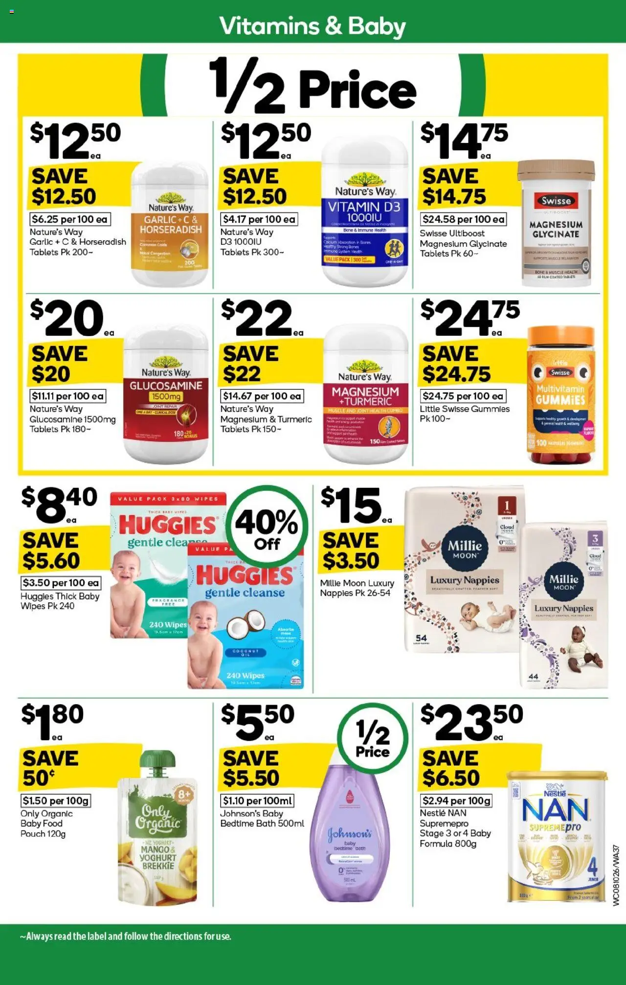 Woolworths catalogue - valid from 08.10.2025 | Page: 37 | Products: Fragrance, Baby food, Garlic, Vitamin