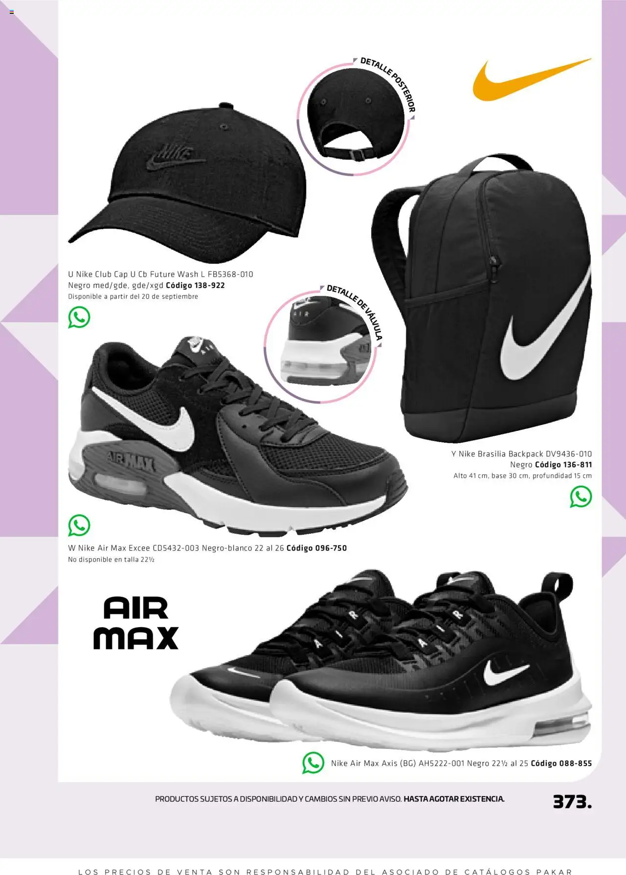 Nuevas ofertas de SC Pakar válidas en toda la República Mexicana desde el 29.08.2025. ¡Encuentra las mejores ofertas en SC Pakar - Catálogo Otoño Women! | Página: 373 | Productos: Válvula