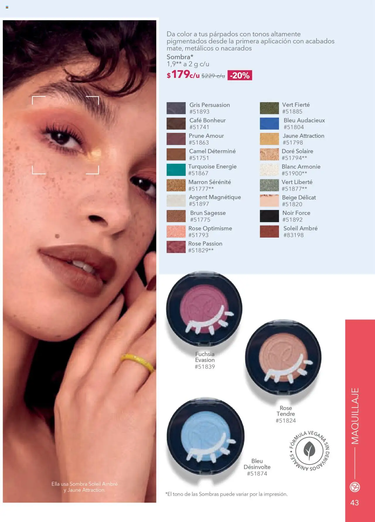 Nuevas ofertas de Yves Rocher válidas en toda la República Mexicana desde el 07.10.2025. ¡Encuentra las mejores ofertas en Yves Rocher - Campaña 14 2025! | Página: 43 | Productos: Café, Sombra, Maquillaje