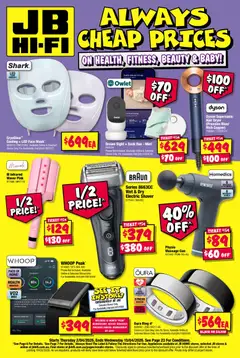 Preview of JB Hi-Fi Health Wellness catalogue - valid from 02.04.2026