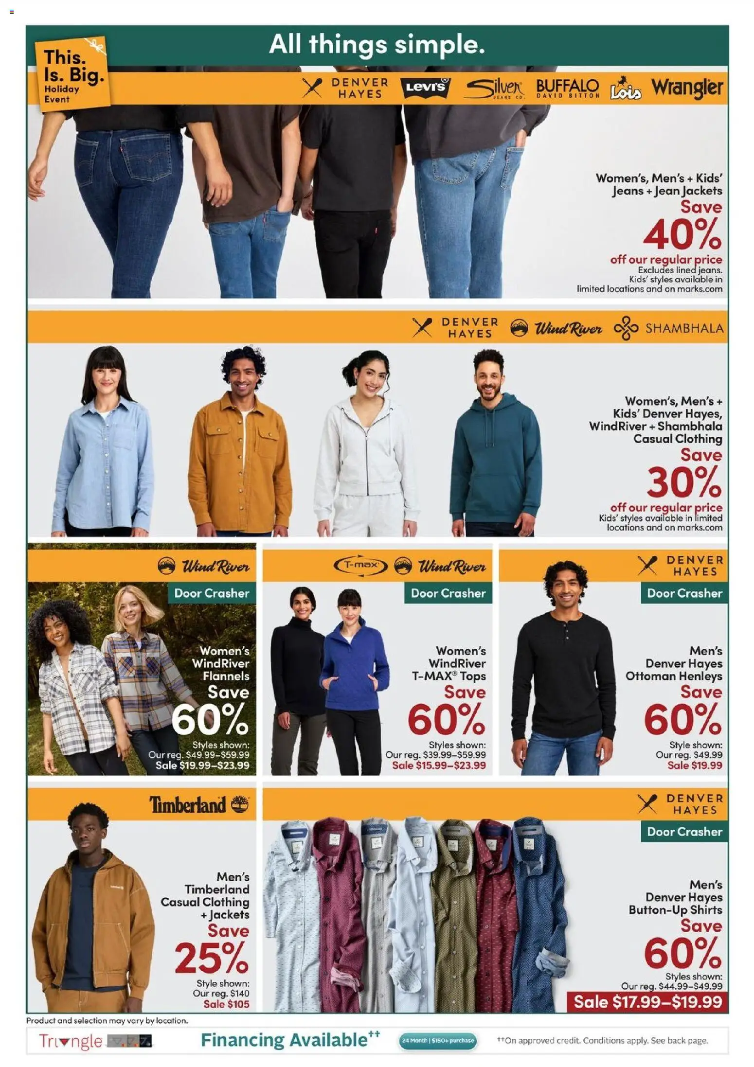Mark's flyer valid from 11.12.2025 | Page: 4 | Products: Jeans