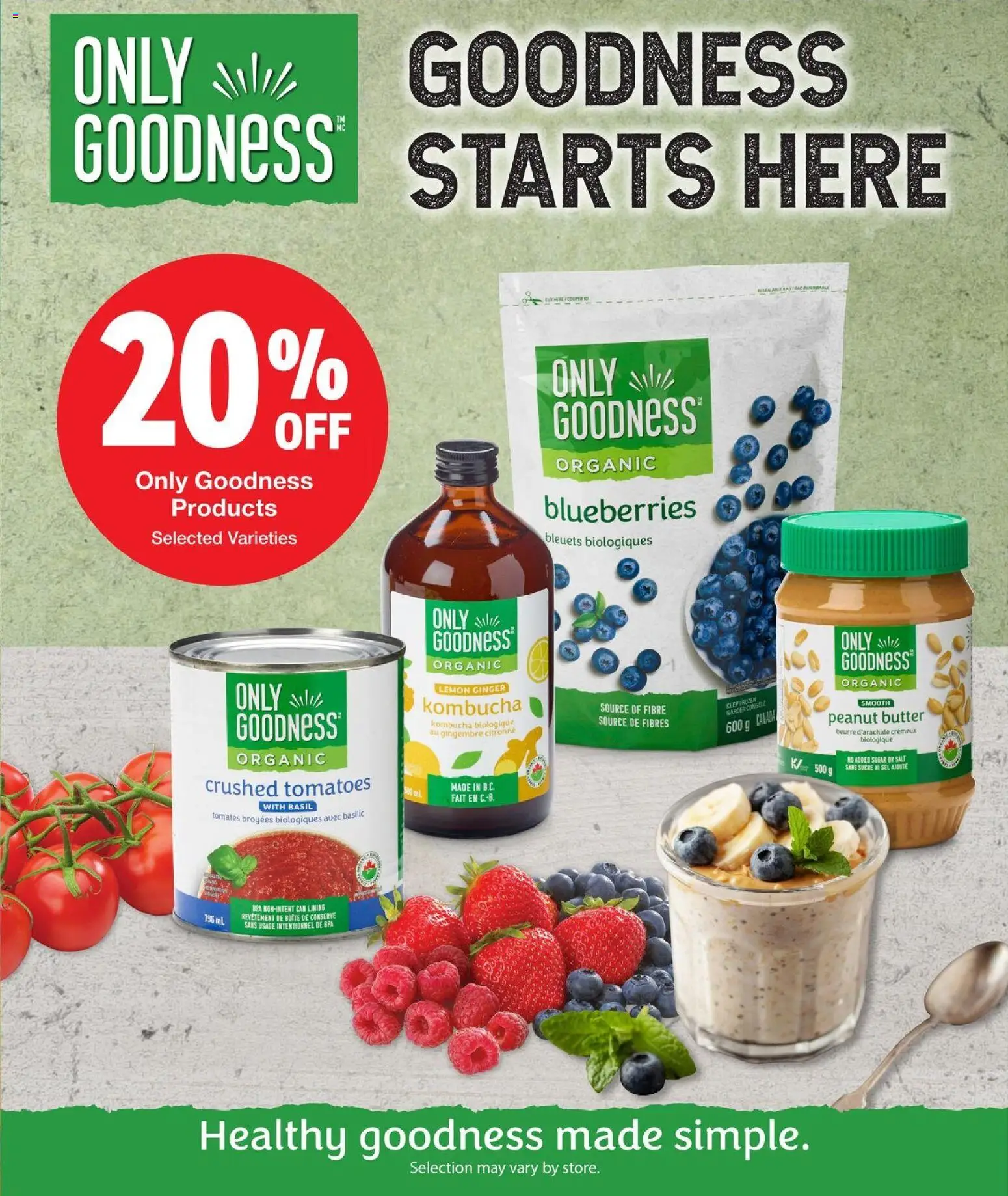 Quality Foods flyer valid from 01.01.2026 | Page: 4 | Products: Butter, Tomatoes