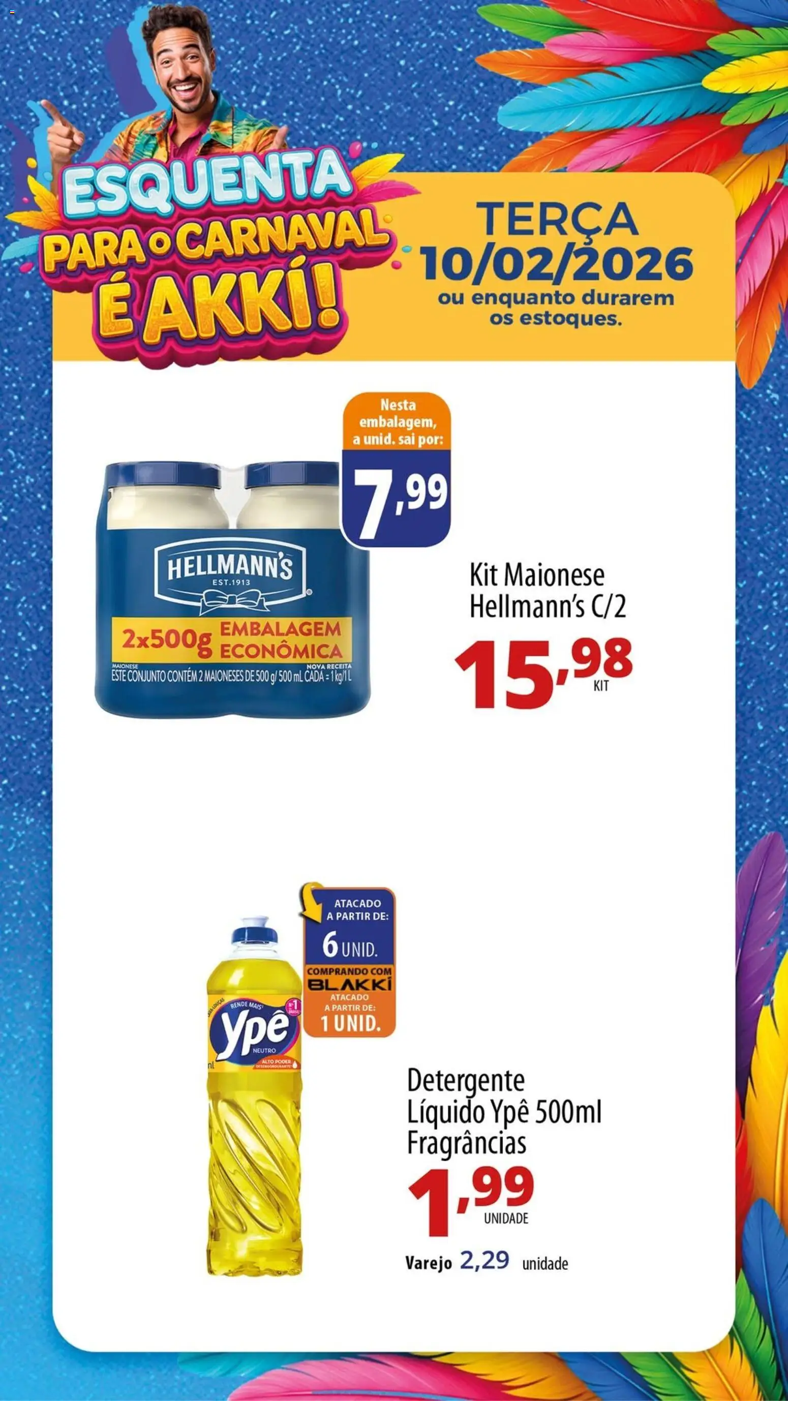 Akki Atacadista Folheto - válido de 10.02.2026 | Página: 1