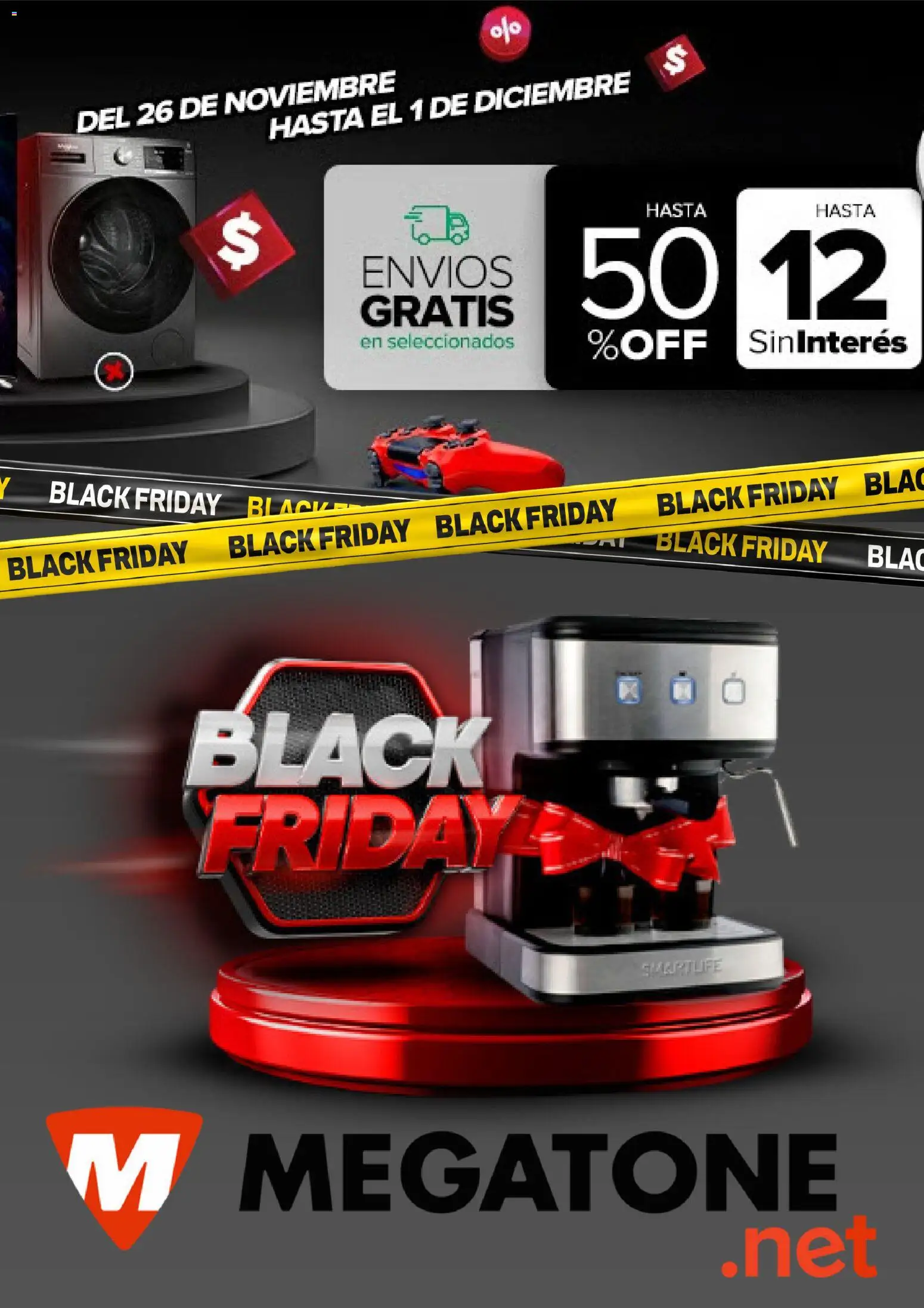 Megatone - Black Fraiday │ válido desde el 26.11.2025 | Página: 1