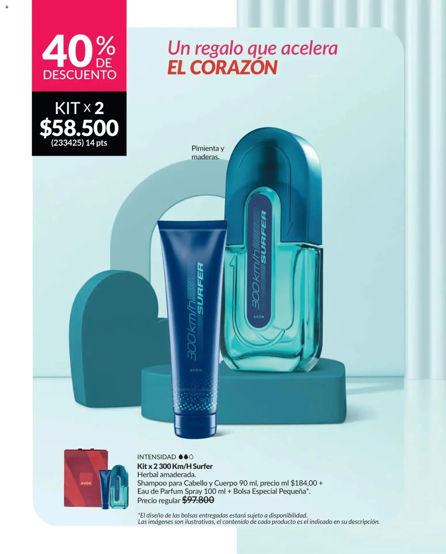 Avon revista - valida desde el 01.02.2026 | Página: 42 | Productos: Pimienta, Bolsa, Shampoo