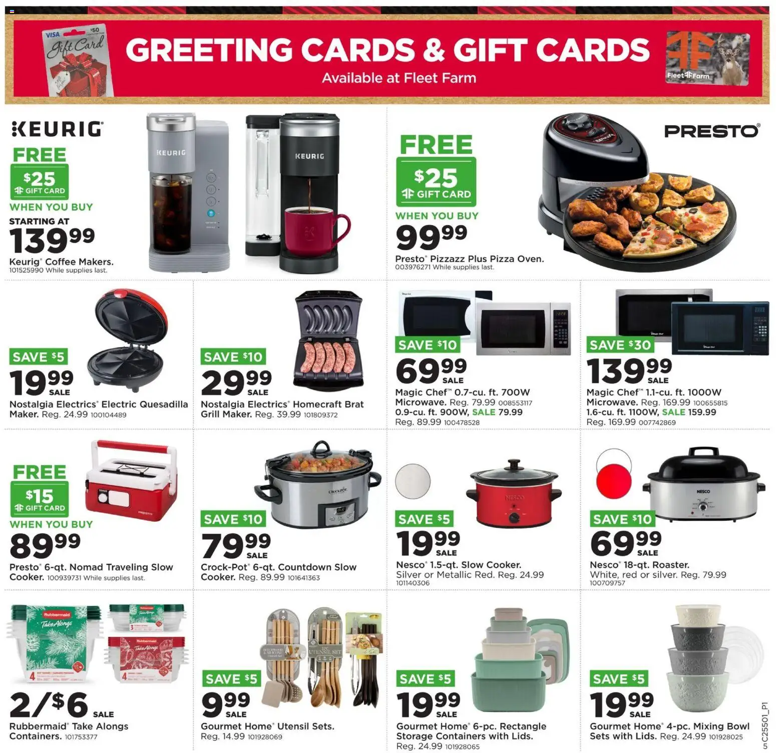 Mills Fleet Farm Weekly Ad - valid from 11.12.2025 | Page: 9 | Products: Coffee, Pizza, Grill