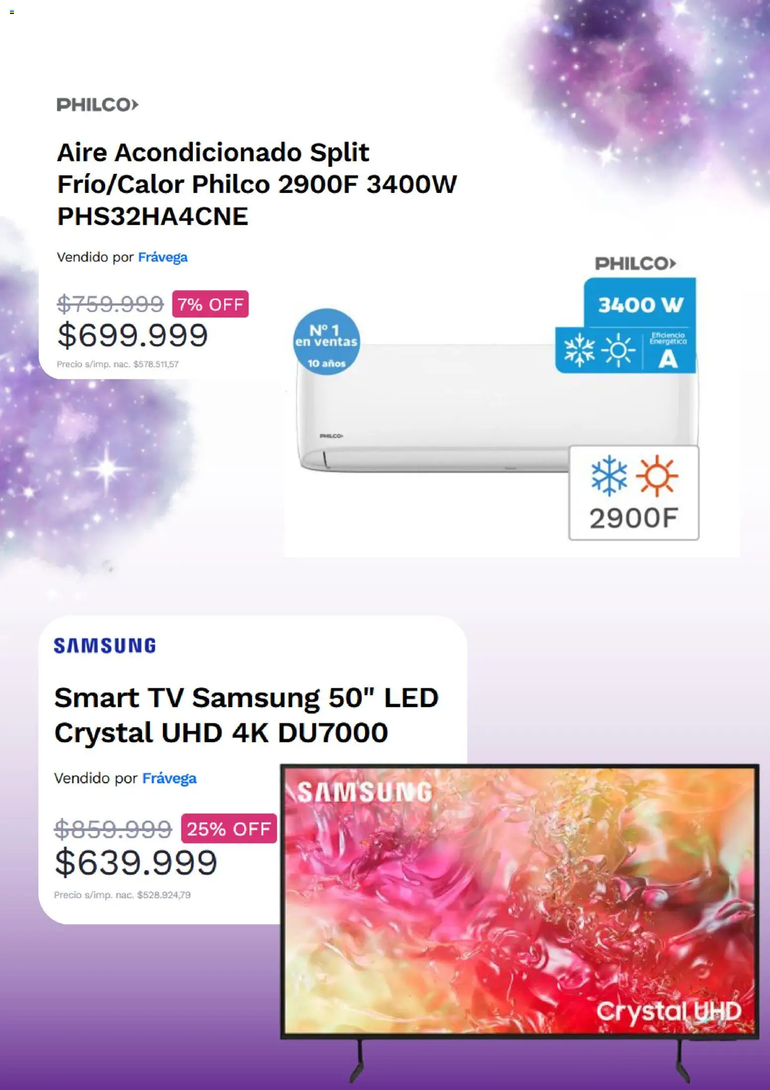 Frávega ofertas │ válido desde el 13.11.2025 | Página: 3 | Productos: Aire acondicionado