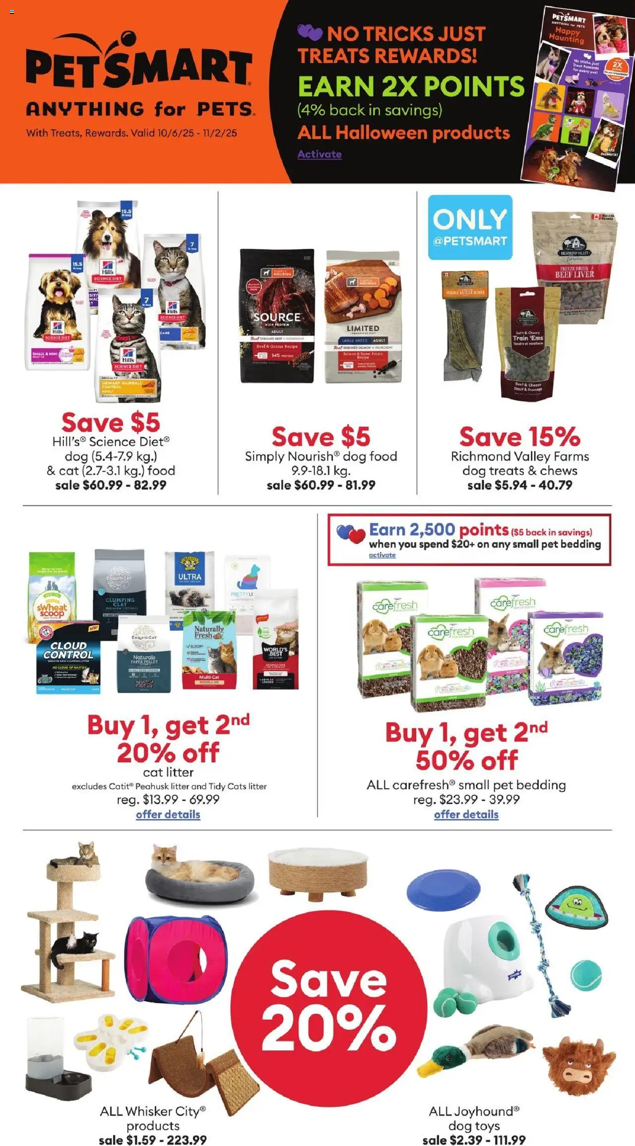 Petsmart flyer valid from 06.10.2025 | Page: 1 | Products: Beef