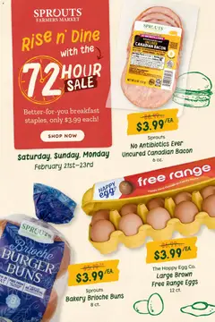 Preview of Sprouts weekly ads valid from 18.02.2026