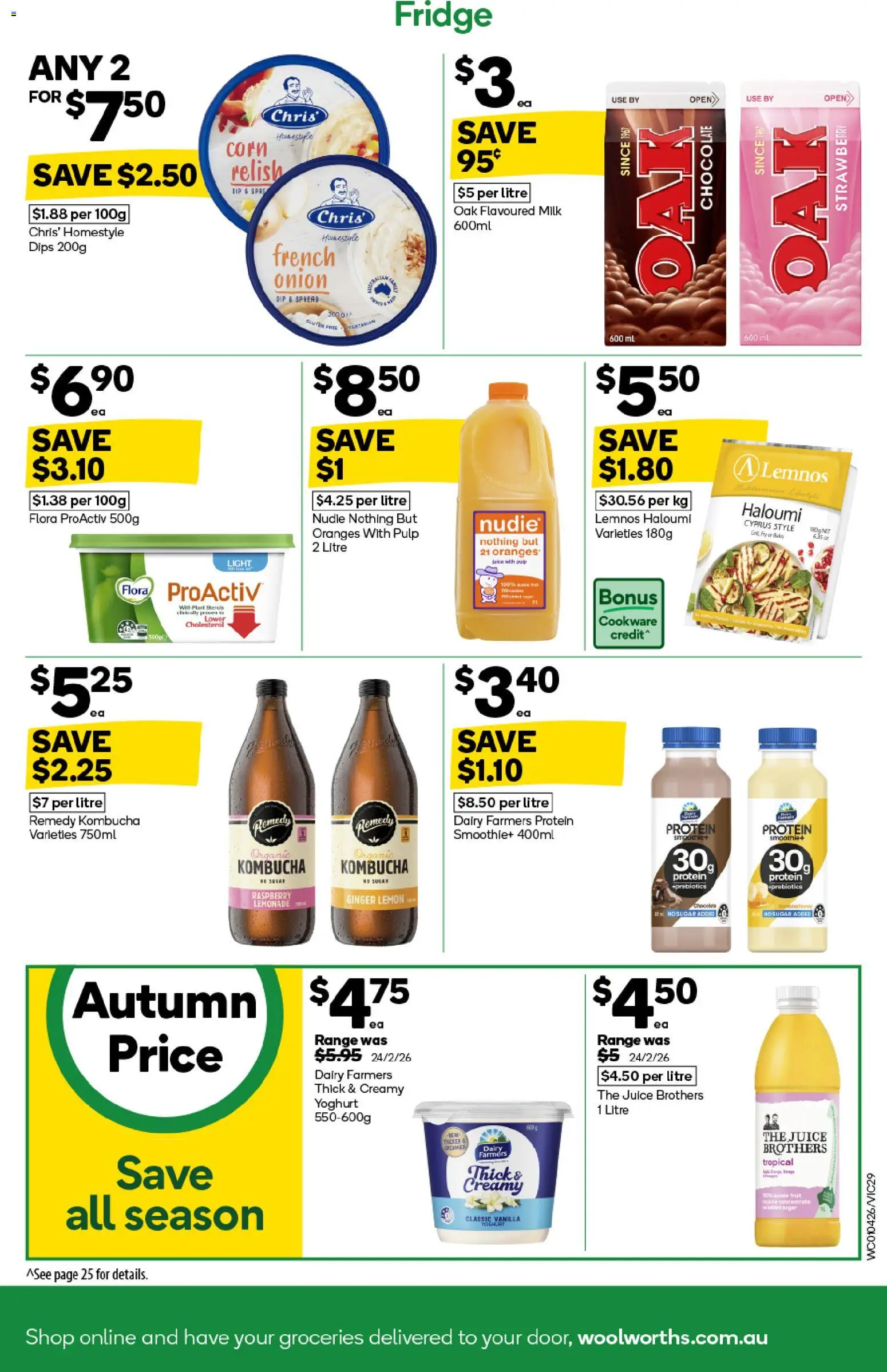 Woolworths catalogue - valid from 01.04.2026 | Page: 29 | Products: Light, Oranges, Lemon, Raspberry