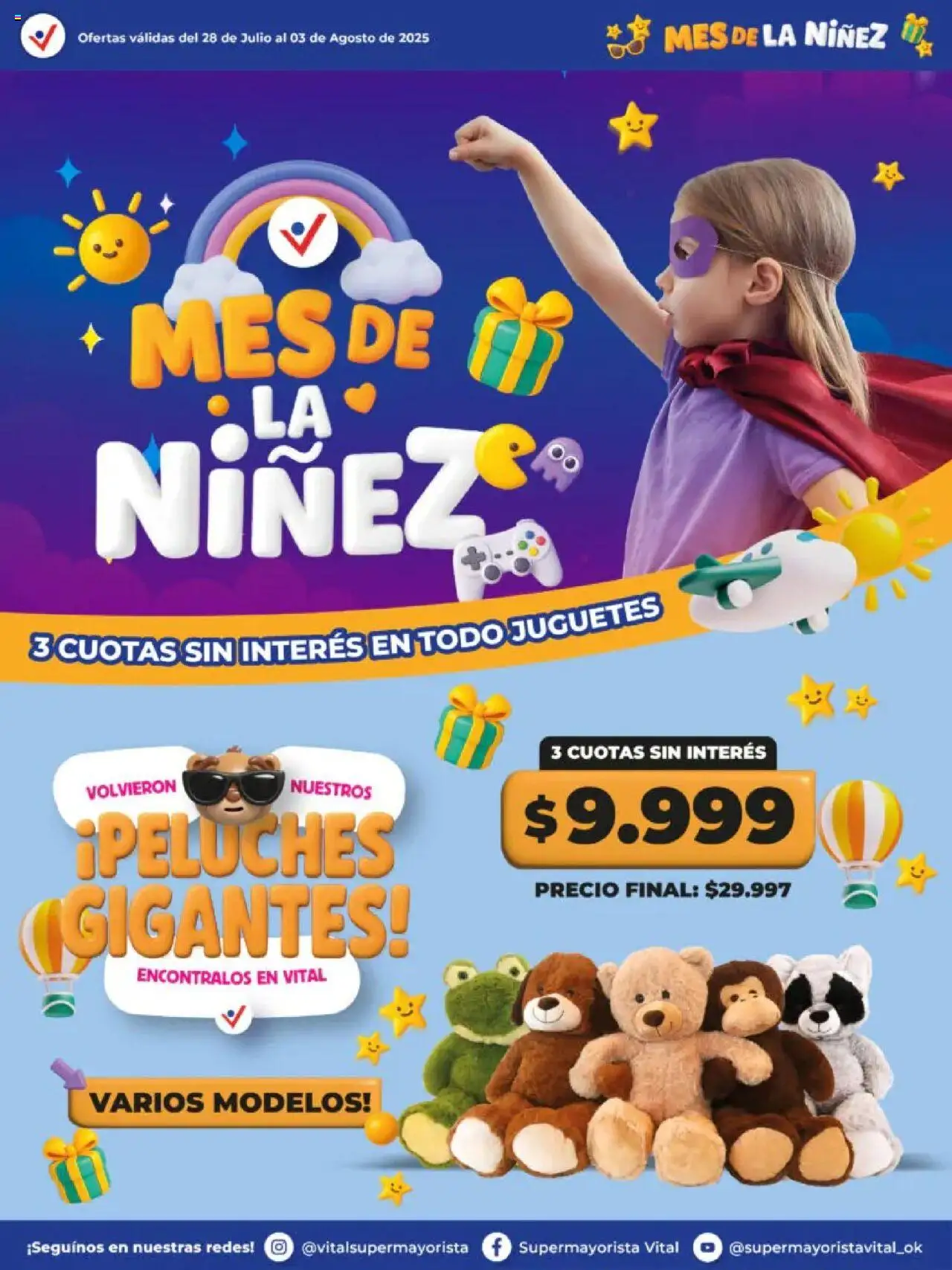 Vital - Mes de la niñez │ válido desde el 28.07.2025 | Página: 1