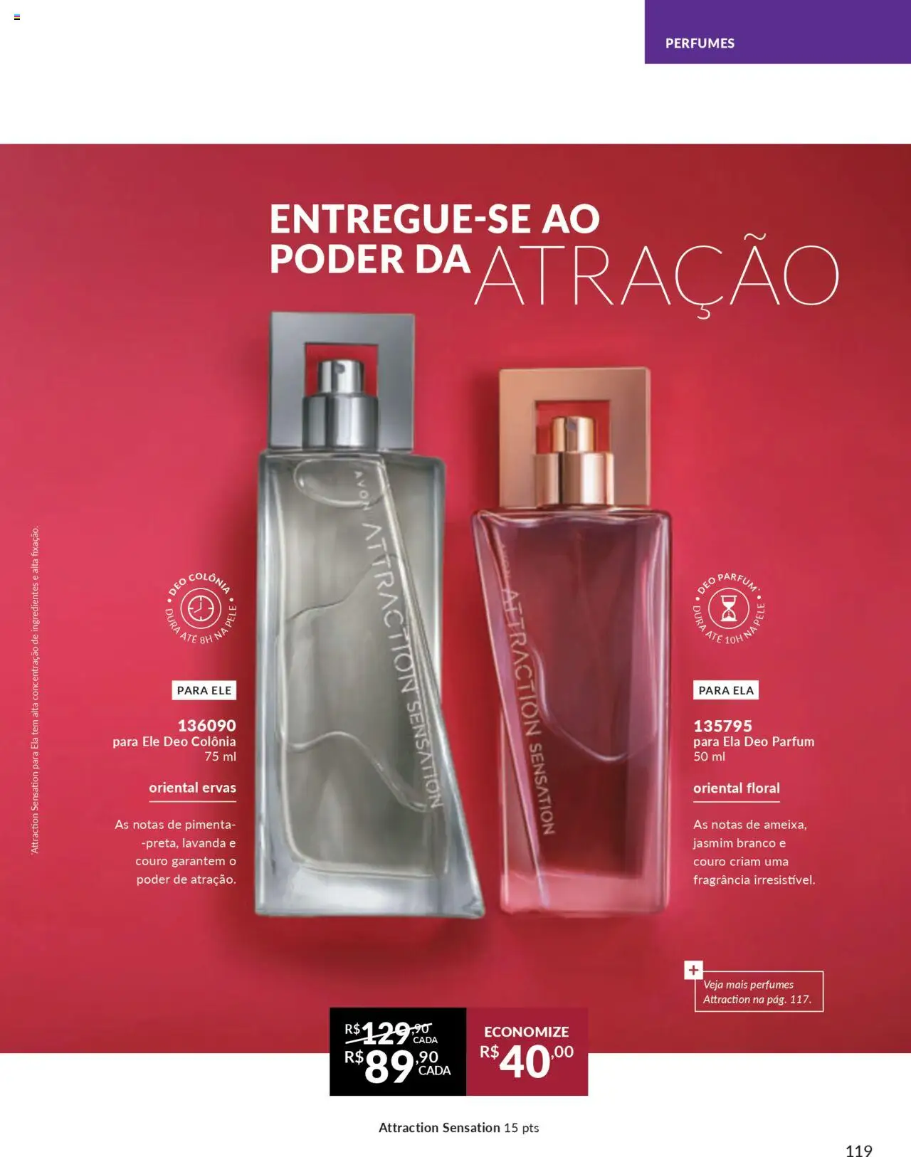 Avon Folheto - válido de 27.09.2025 | Página: 119 | Produtos: Fragrância, Pimenta, Perfumes
