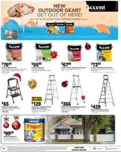 Preview of Mitre 10  Catalogue  - valid from 03.12.2025 | Page: 10 | Products: Chair, Step ladder, Water, Multipurpose