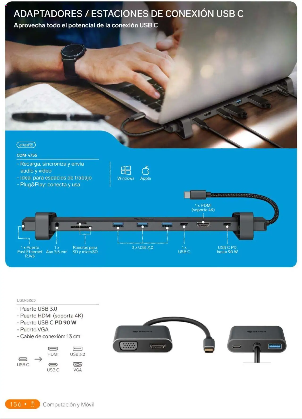 Nuevas ofertas de Steren válidas en toda la República Mexicana desde el 01.01.2025. ¡Encuentra las mejores ofertas en Steren catálogo! | Página: 174 | Productos: Usb, Audio, Cable, Video