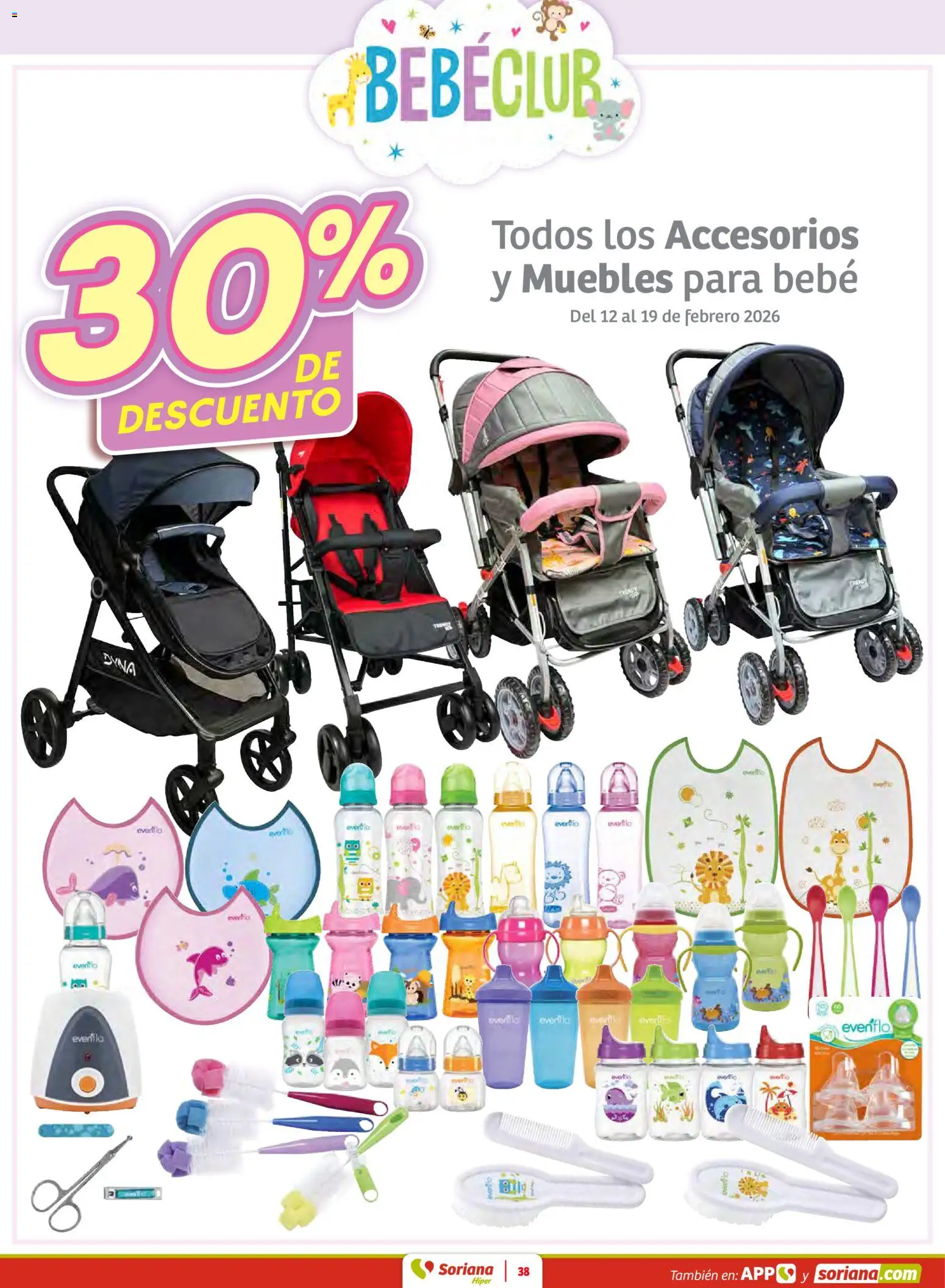 Nuevas ofertas de Soriana válidas en toda la República Mexicana desde el 12.02.2026. ¡Encuentra las mejores ofertas en Soriana - Preciazazaso Híper: Ags, Col, Gto, Jal, Mich! | Página: 38